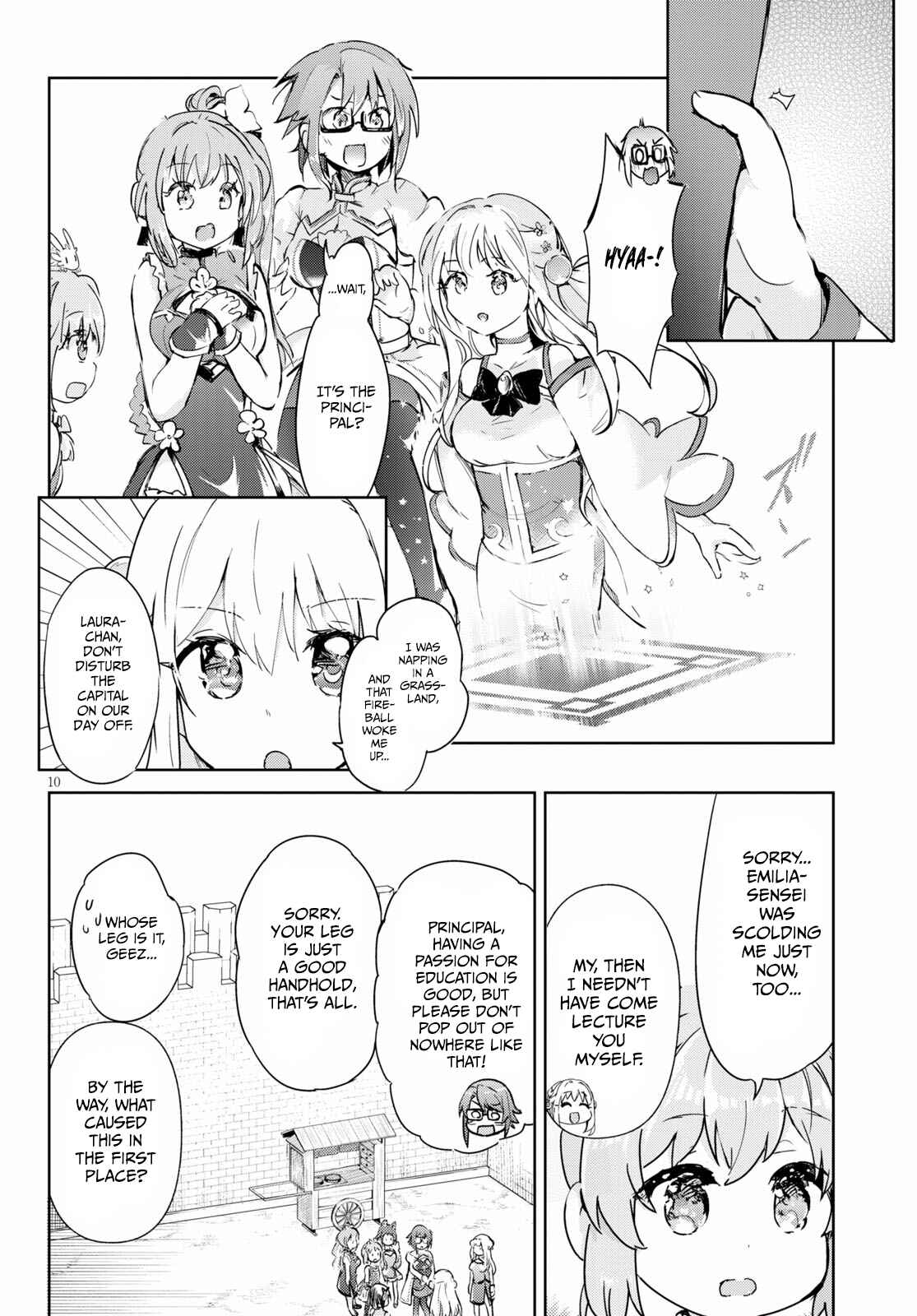 Page 10 Chapter 43 Kenshi wo Mezashite Nyuugaku shita no ni Mahou Tekisei 9999 nan desu kedo!?