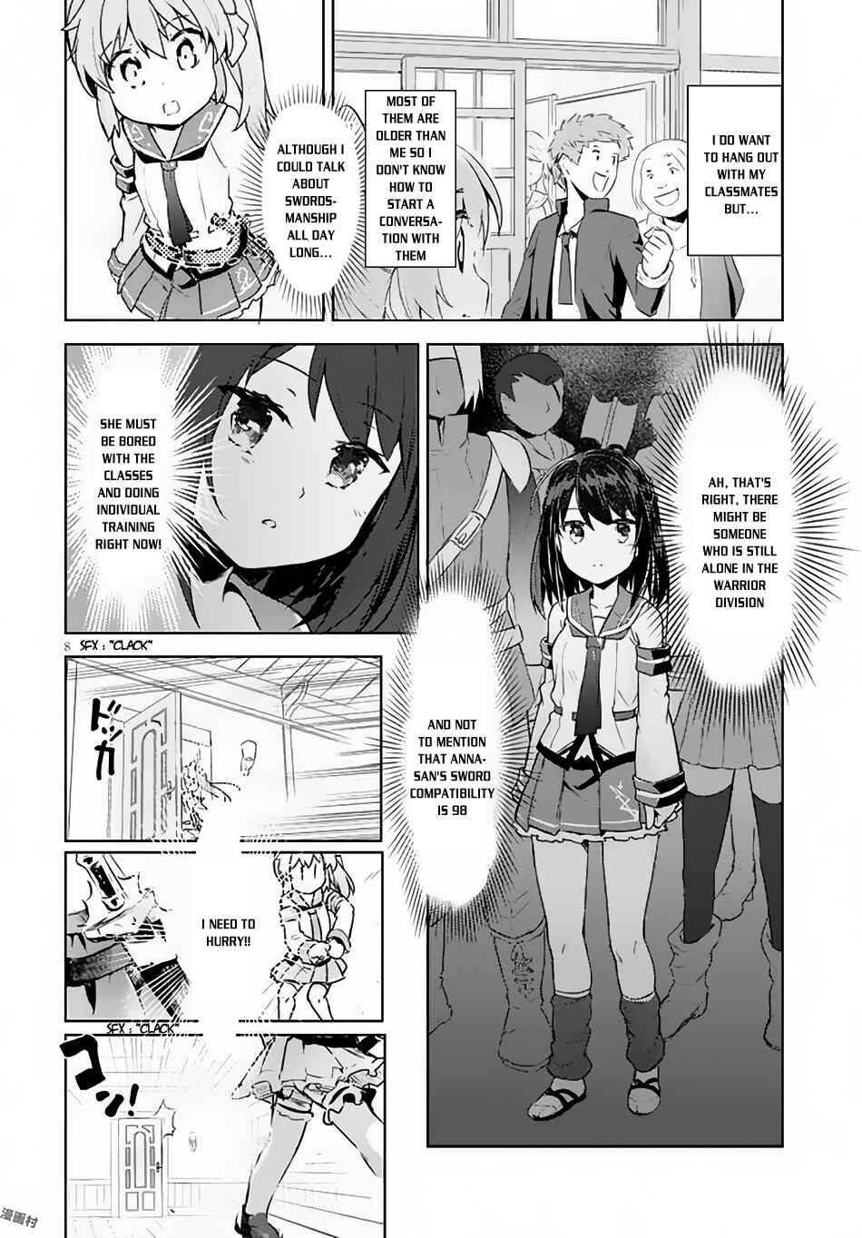 Page 9 Chapter 4 Kenshi wo Mezashite Nyuugaku shita no ni Mahou Tekisei 9999 nan desu kedo!?