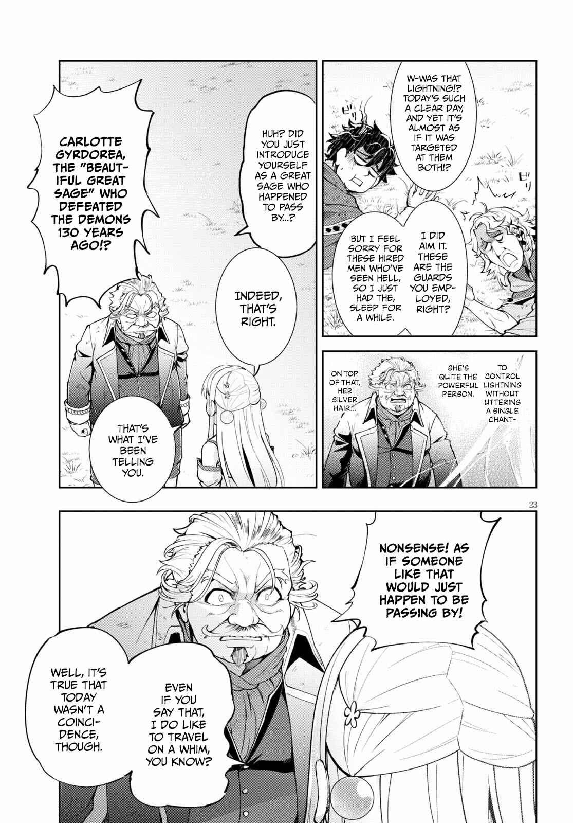 Page 23 Chapter 29 Kenshi wo Mezashite Nyuugaku shita no ni Mahou Tekisei 9999 nan desu kedo!?