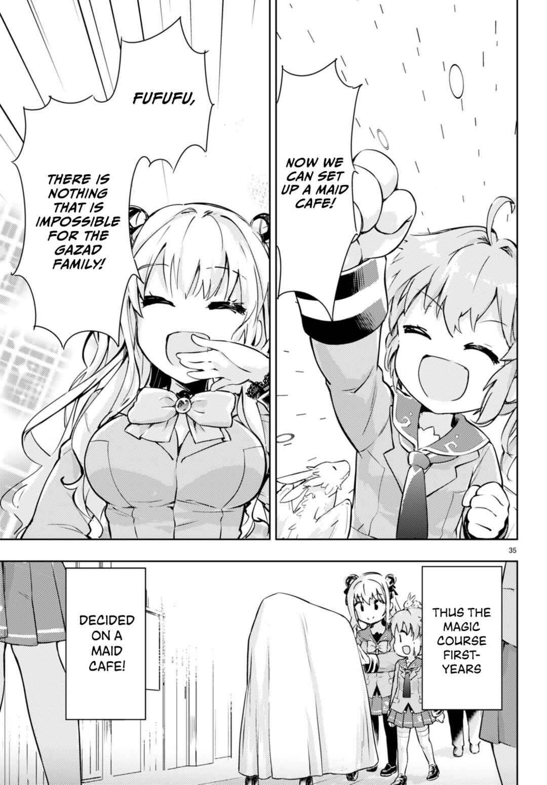 Page 33 Chapter 55 Kenshi wo Mezashite Nyuugaku shita no ni Mahou Tekisei 9999 nan desu kedo!?