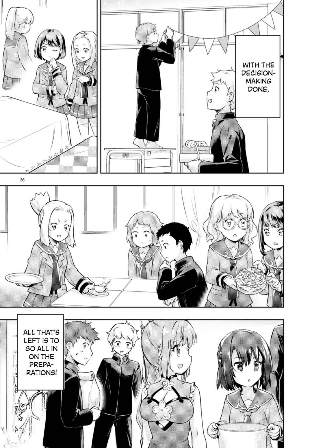 Page 34 Chapter 55 Kenshi wo Mezashite Nyuugaku shita no ni Mahou Tekisei 9999 nan desu kedo!?