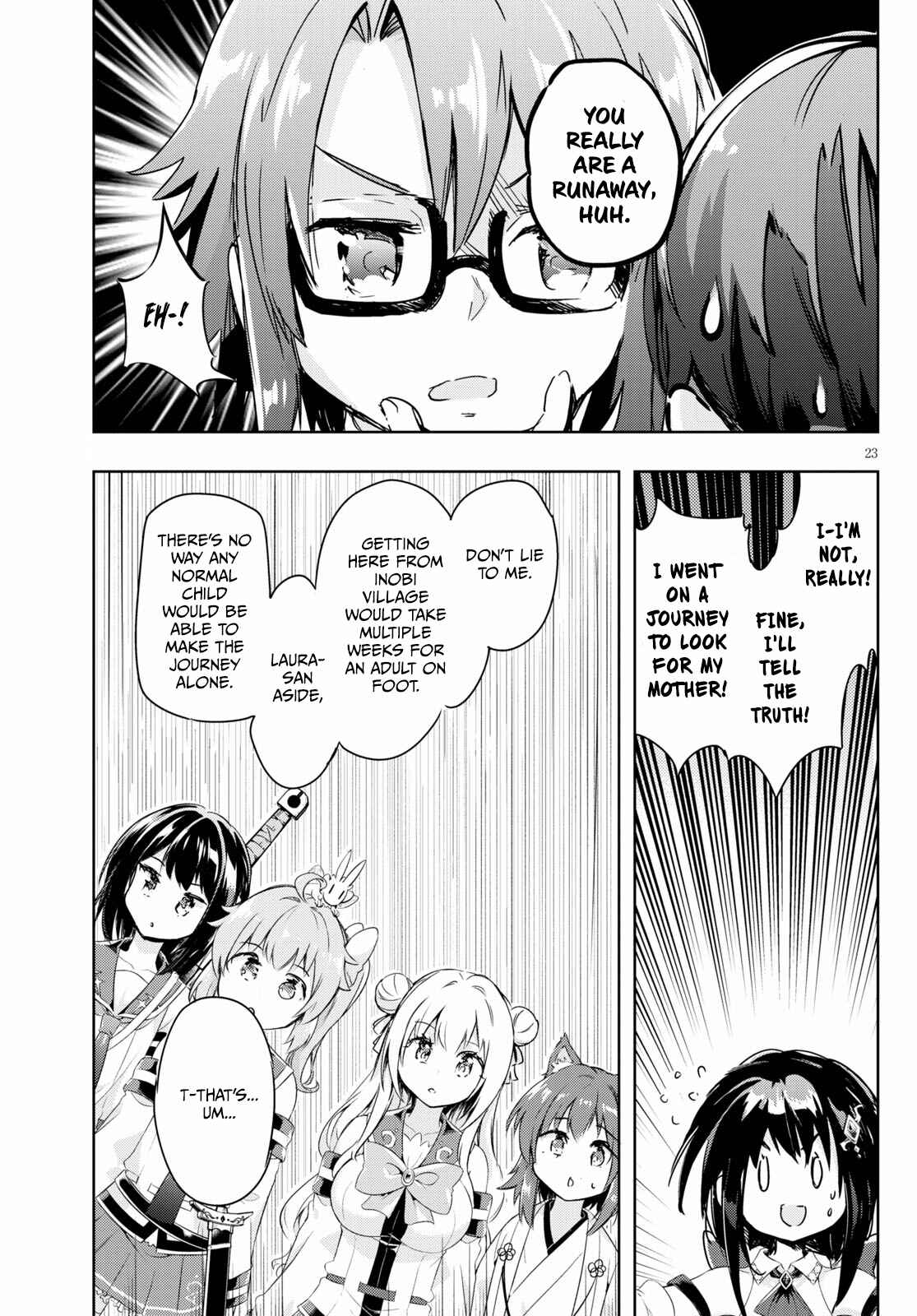 Page 23 Chapter 46 Kenshi wo Mezashite Nyuugaku shita no ni Mahou Tekisei 9999 nan desu kedo!?