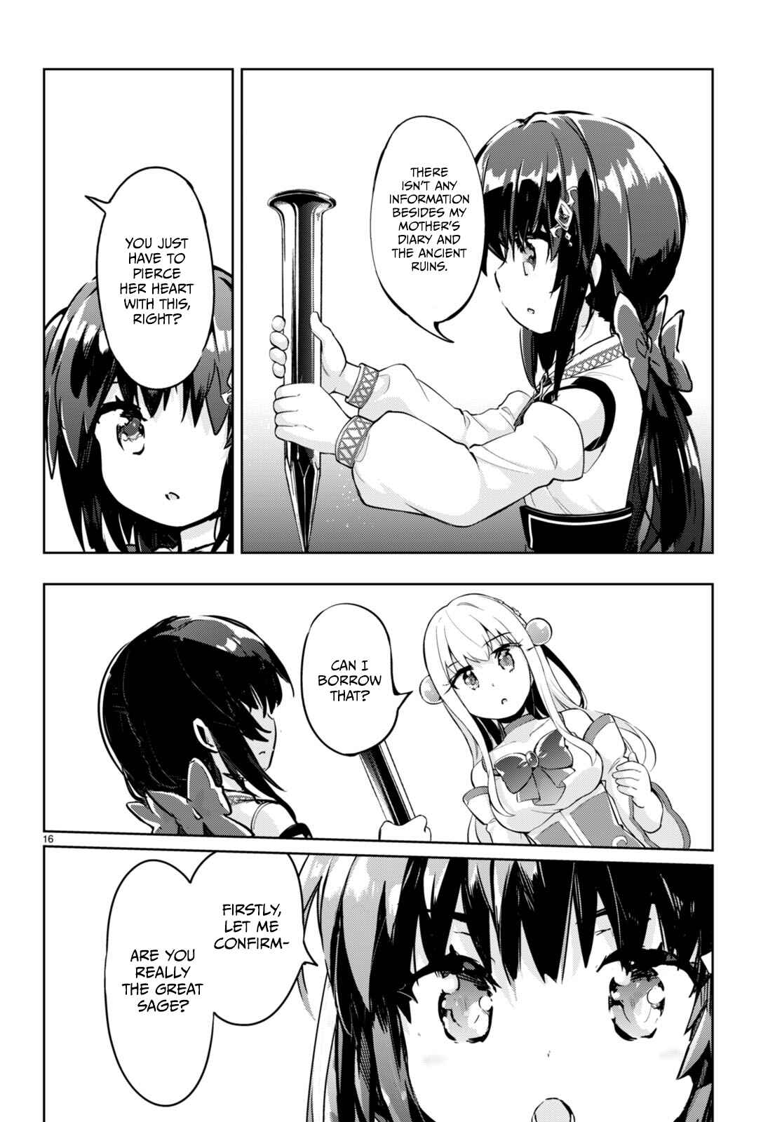 Page 16 Chapter 50 Kenshi wo Mezashite Nyuugaku shita no ni Mahou Tekisei 9999 nan desu kedo!?