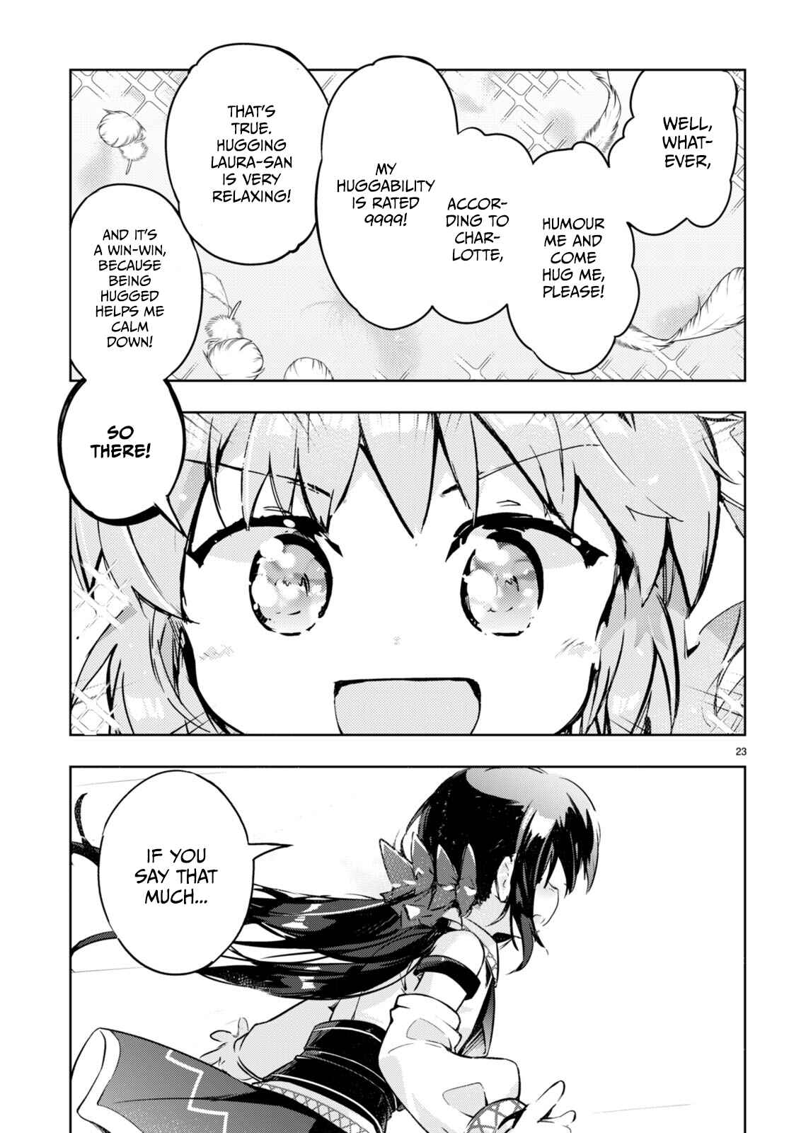 Page 23 Chapter 50 Kenshi wo Mezashite Nyuugaku shita no ni Mahou Tekisei 9999 nan desu kedo!?