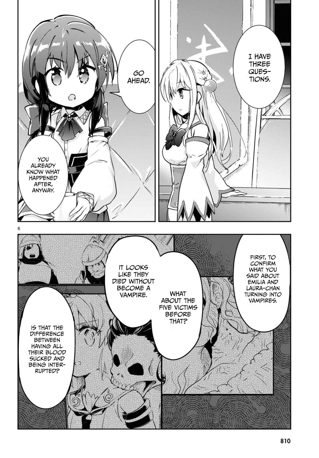 Page 6 Chapter 50 Kenshi wo Mezashite Nyuugaku shita no ni Mahou Tekisei 9999 nan desu kedo!?