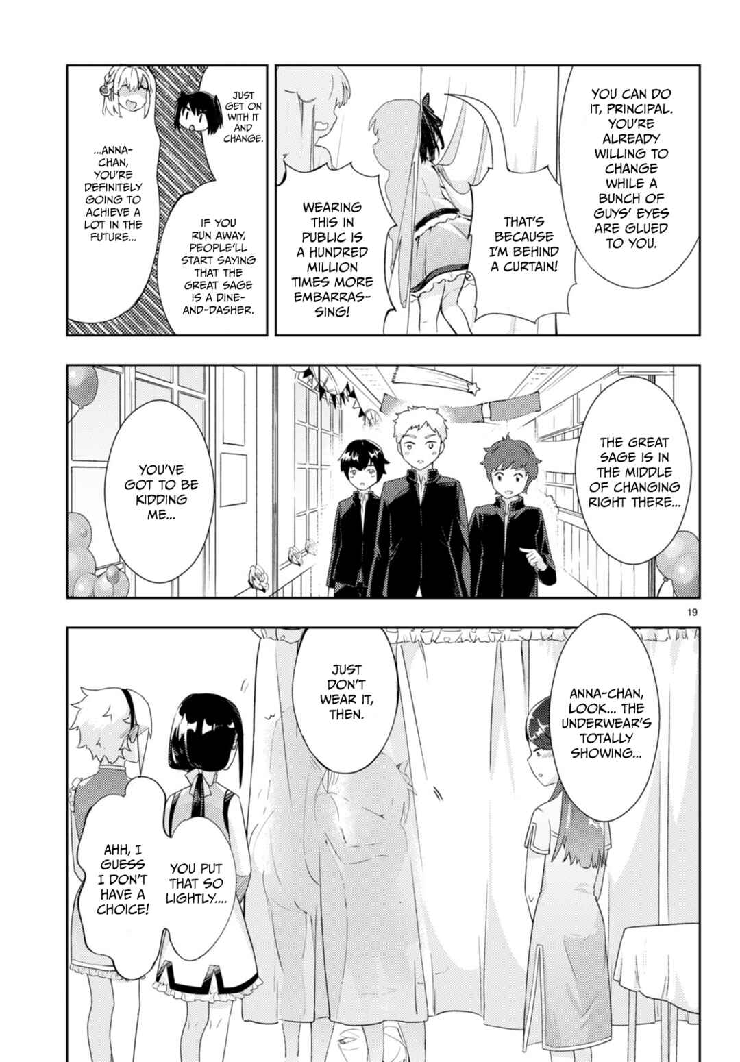 Page 19 Chapter 57 Kenshi wo Mezashite Nyuugaku shita no ni Mahou Tekisei 9999 nan desu kedo!?