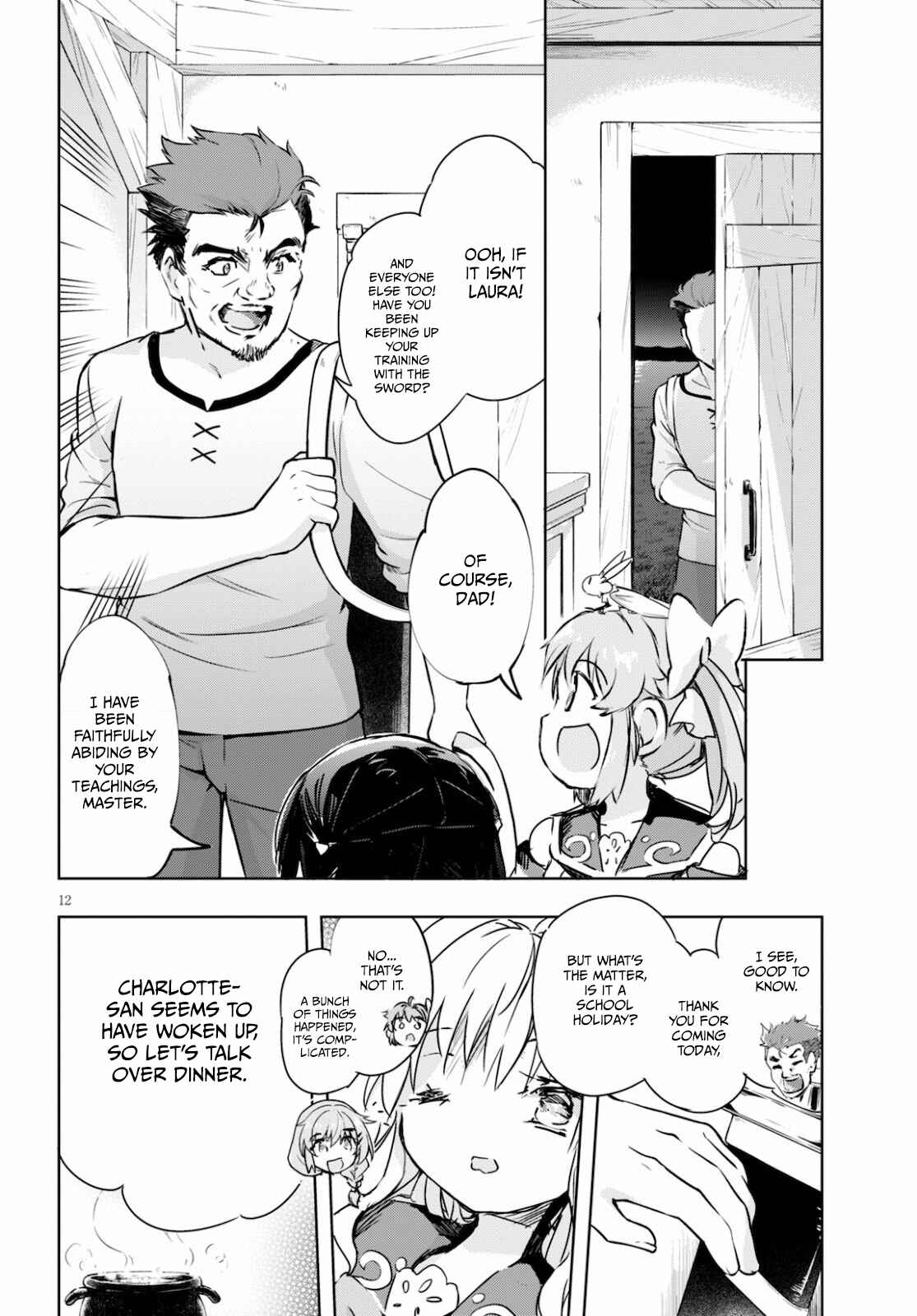Page 12 Chapter 38 Kenshi wo Mezashite Nyuugaku shita no ni Mahou Tekisei 9999 nan desu kedo!?