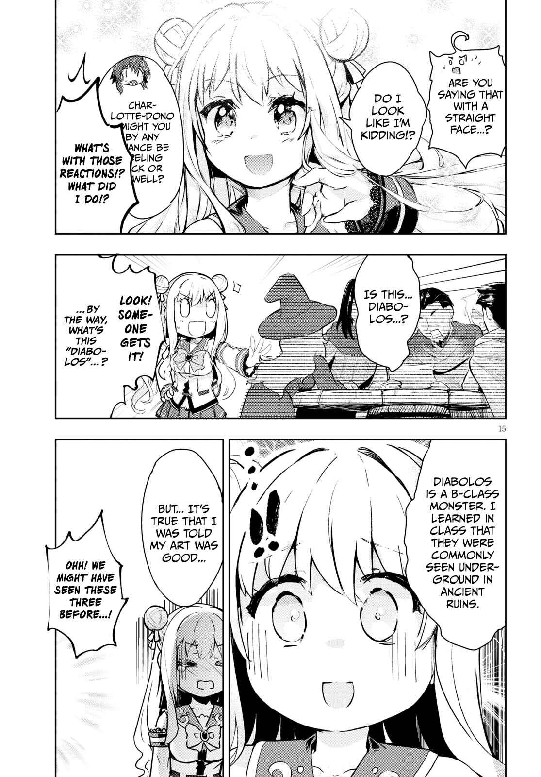 Page 15 Chapter 27 Kenshi wo Mezashite Nyuugaku shita no ni Mahou Tekisei 9999 nan desu kedo!?