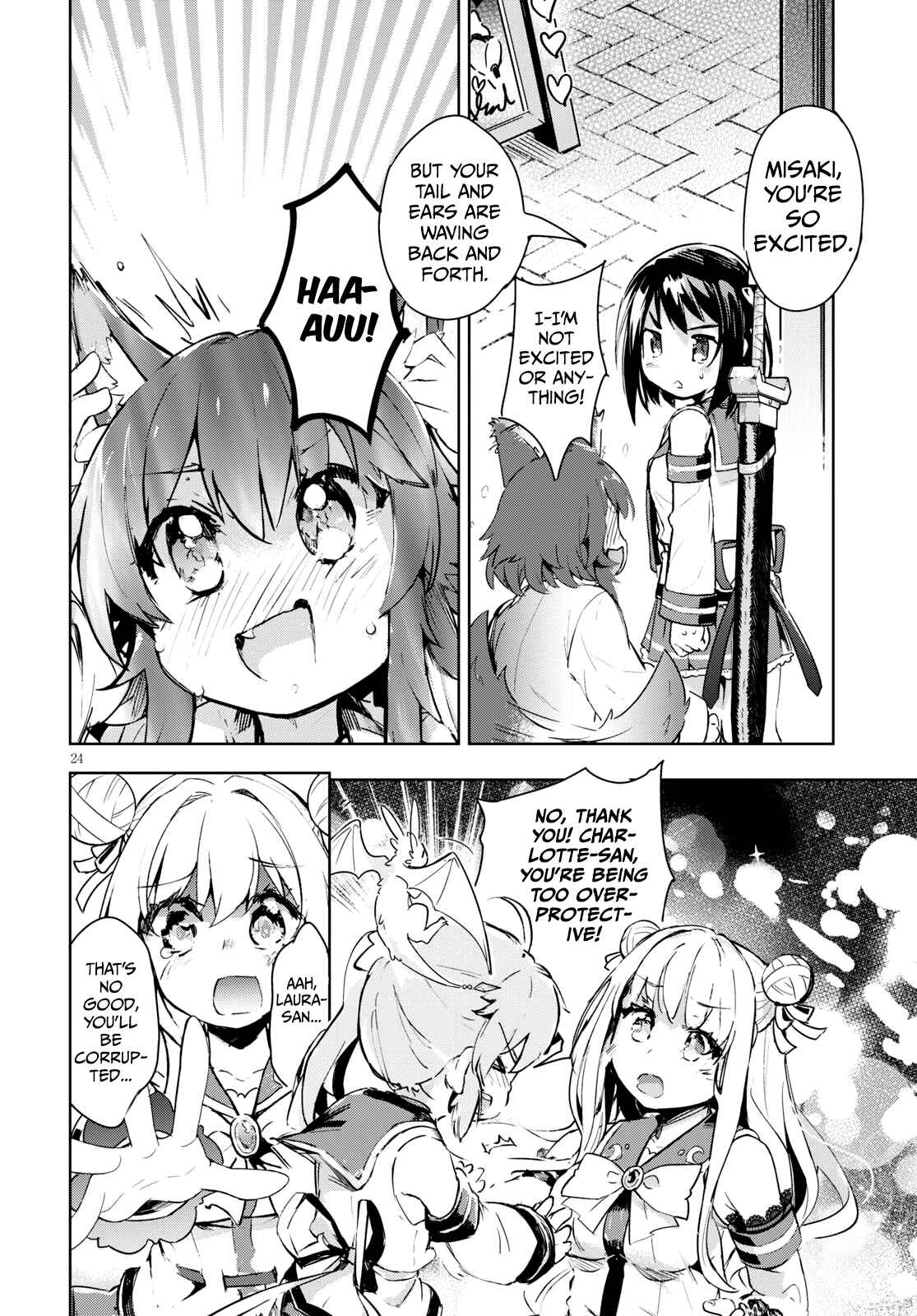 Page 23 Chapter 27 Kenshi wo Mezashite Nyuugaku shita no ni Mahou Tekisei 9999 nan desu kedo!?