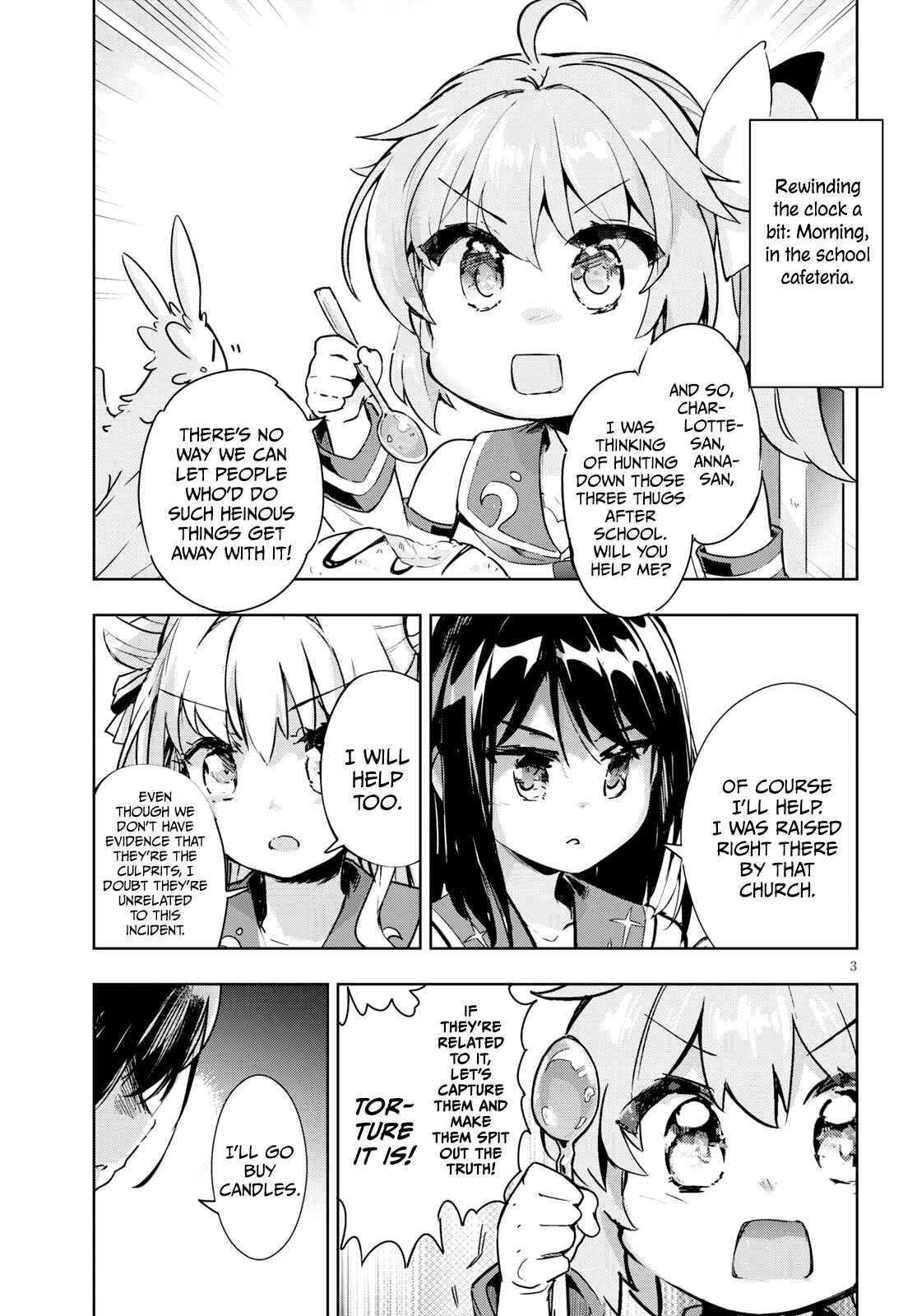 Page 3 Chapter 27 Kenshi wo Mezashite Nyuugaku shita no ni Mahou Tekisei 9999 nan desu kedo!?