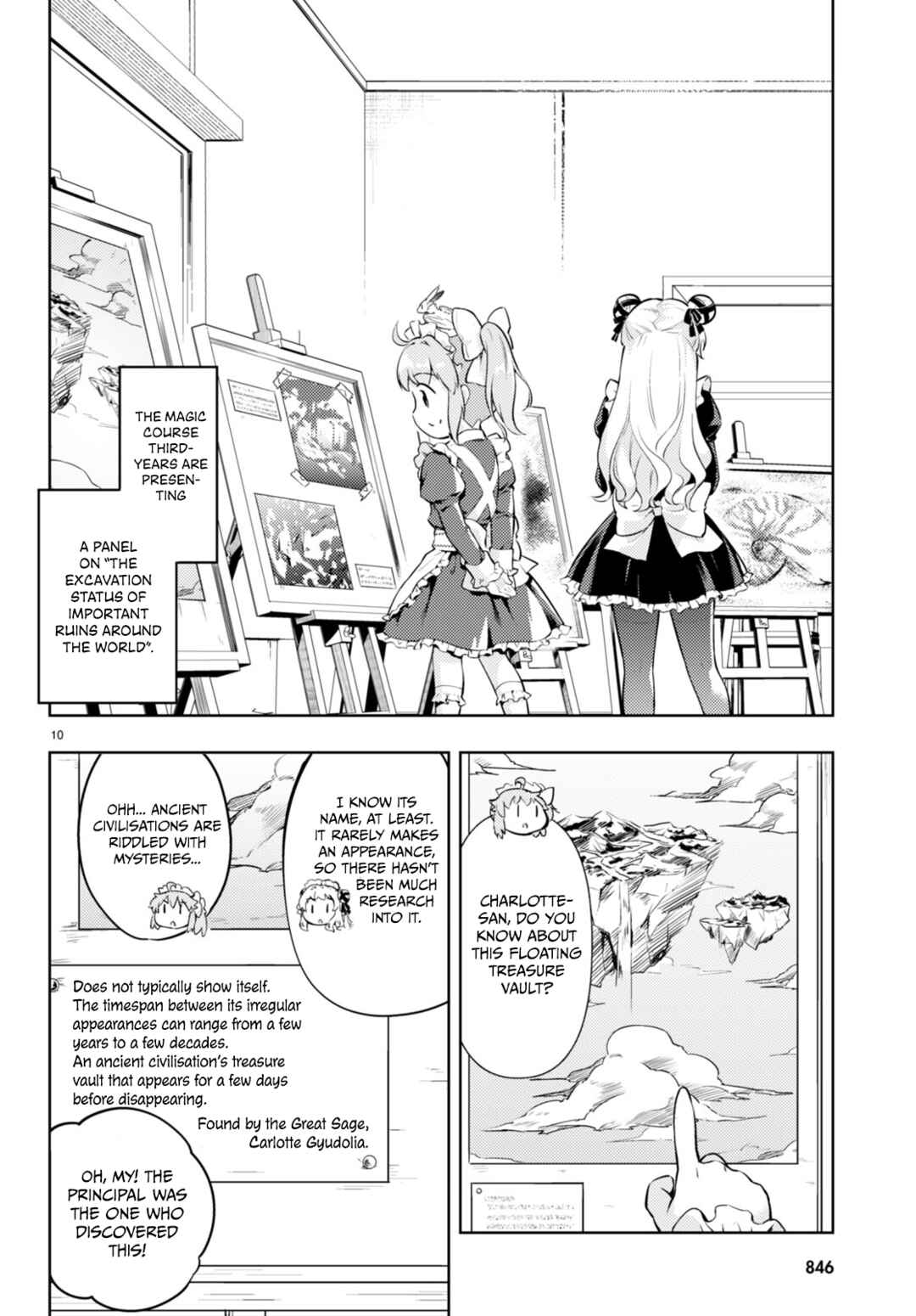 Page 10 Chapter 56 Kenshi wo Mezashite Nyuugaku shita no ni Mahou Tekisei 9999 nan desu kedo!?