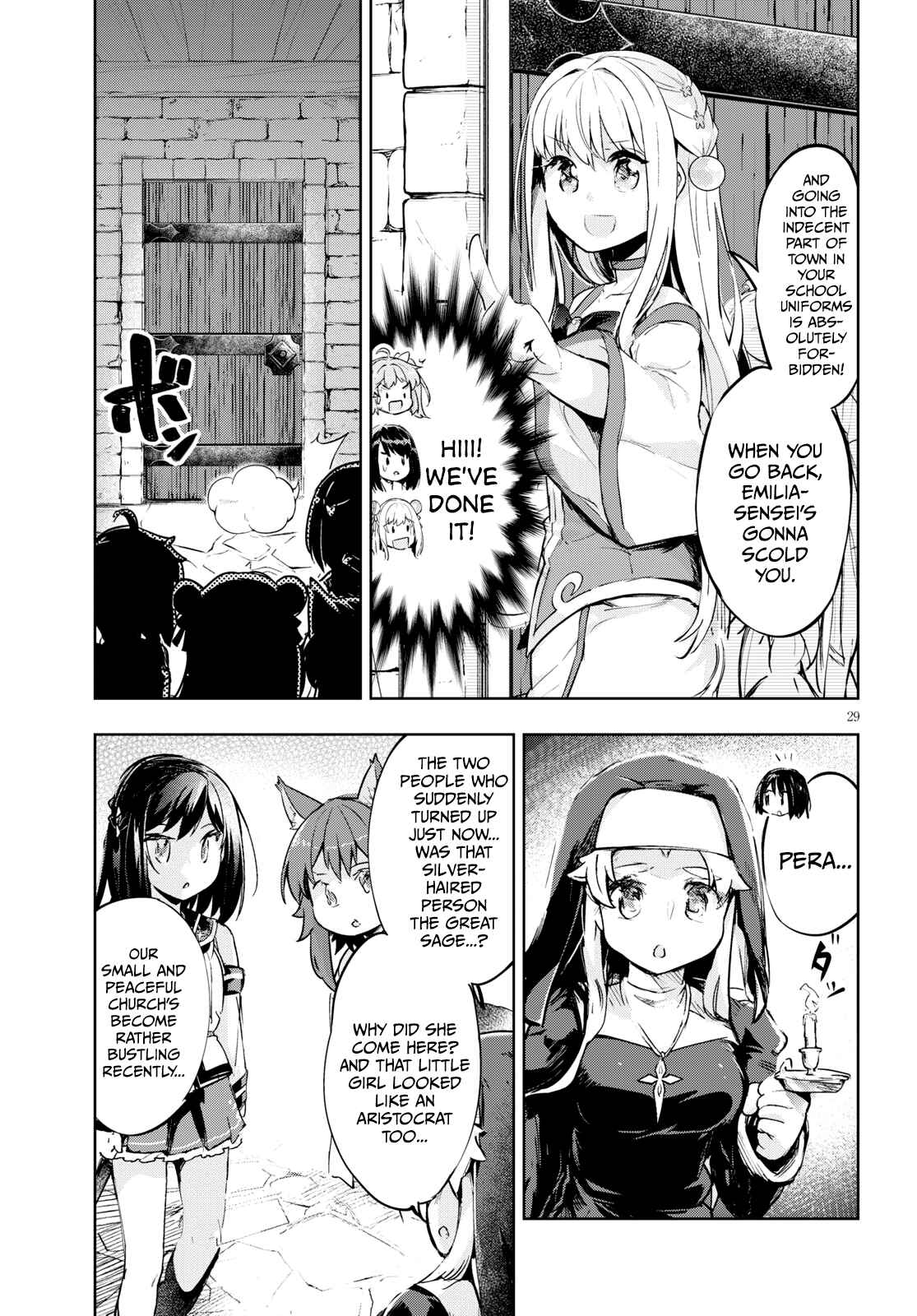 Page 29 Chapter 28 Kenshi wo Mezashite Nyuugaku shita no ni Mahou Tekisei 9999 nan desu kedo!?