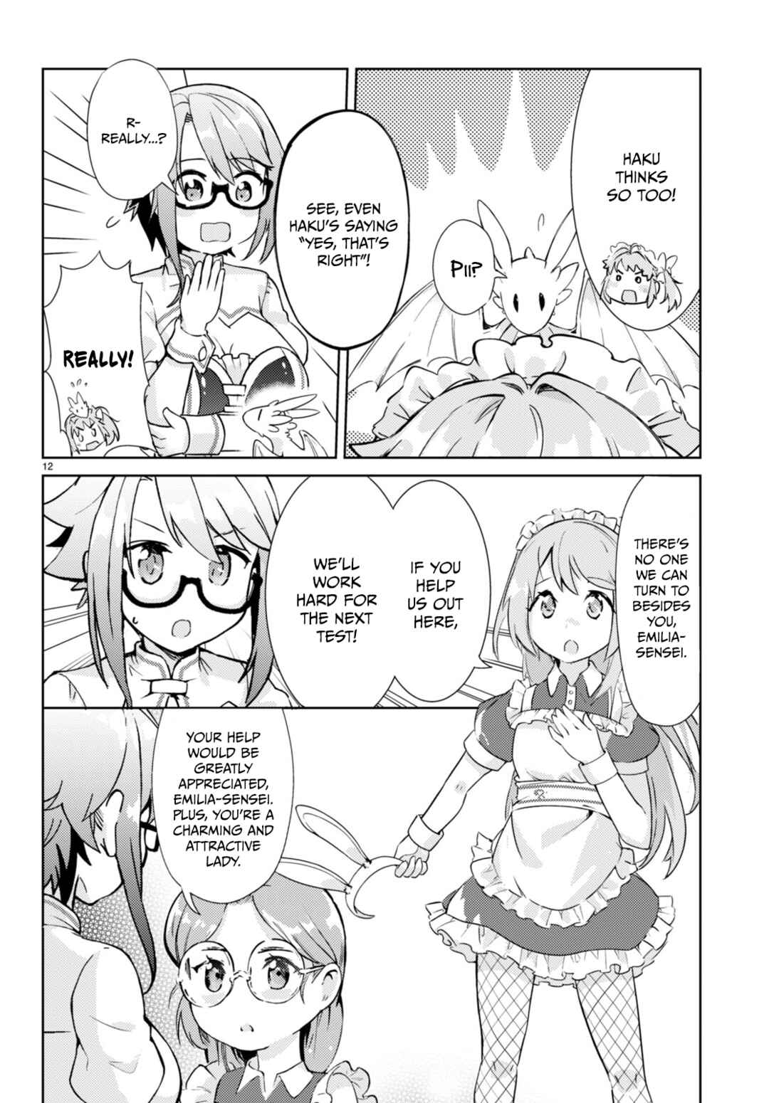 Page 12 Chapter 58 Kenshi wo Mezashite Nyuugaku shita no ni Mahou Tekisei 9999 nan desu kedo!?
