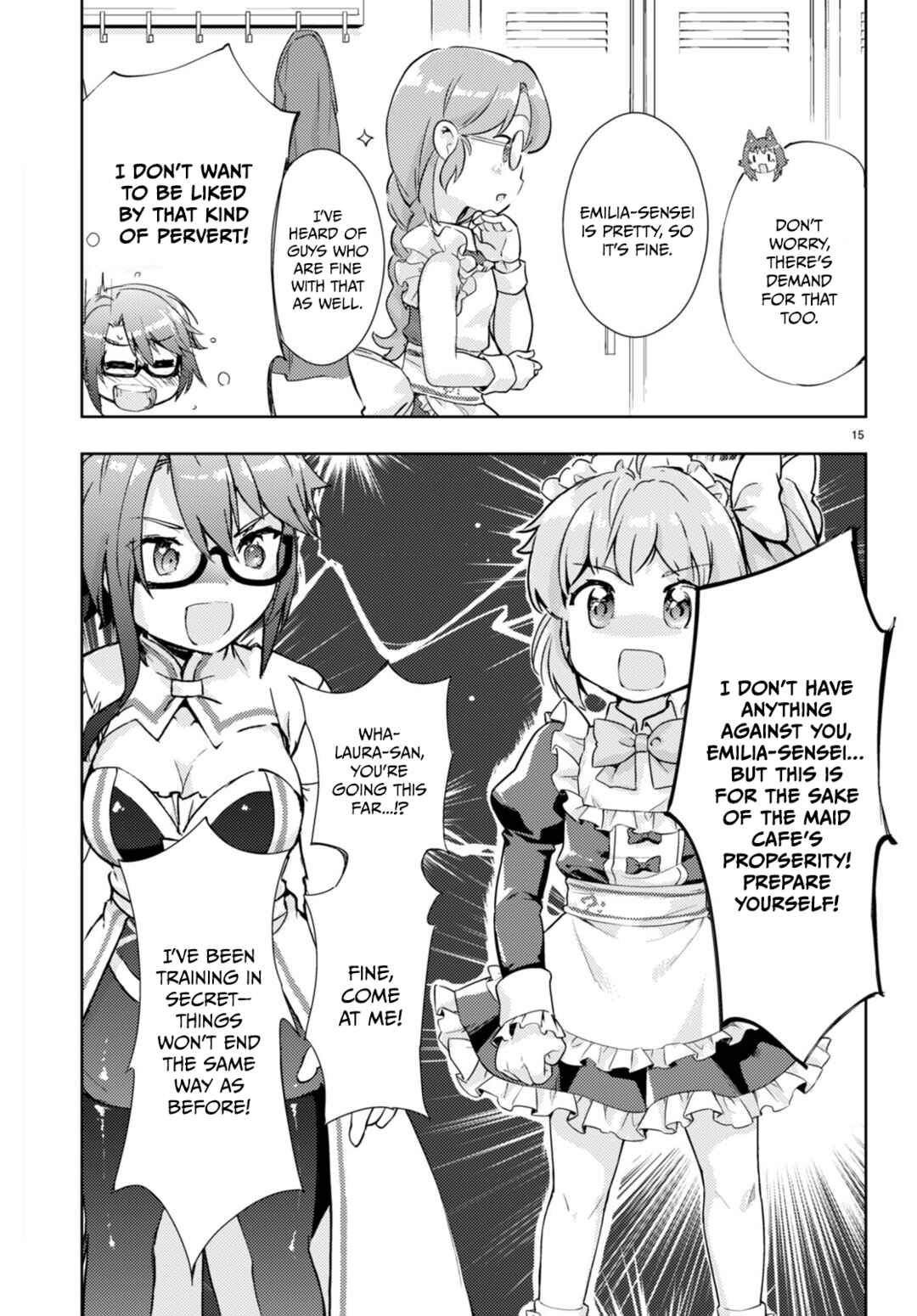 Page 15 Chapter 58 Kenshi wo Mezashite Nyuugaku shita no ni Mahou Tekisei 9999 nan desu kedo!?