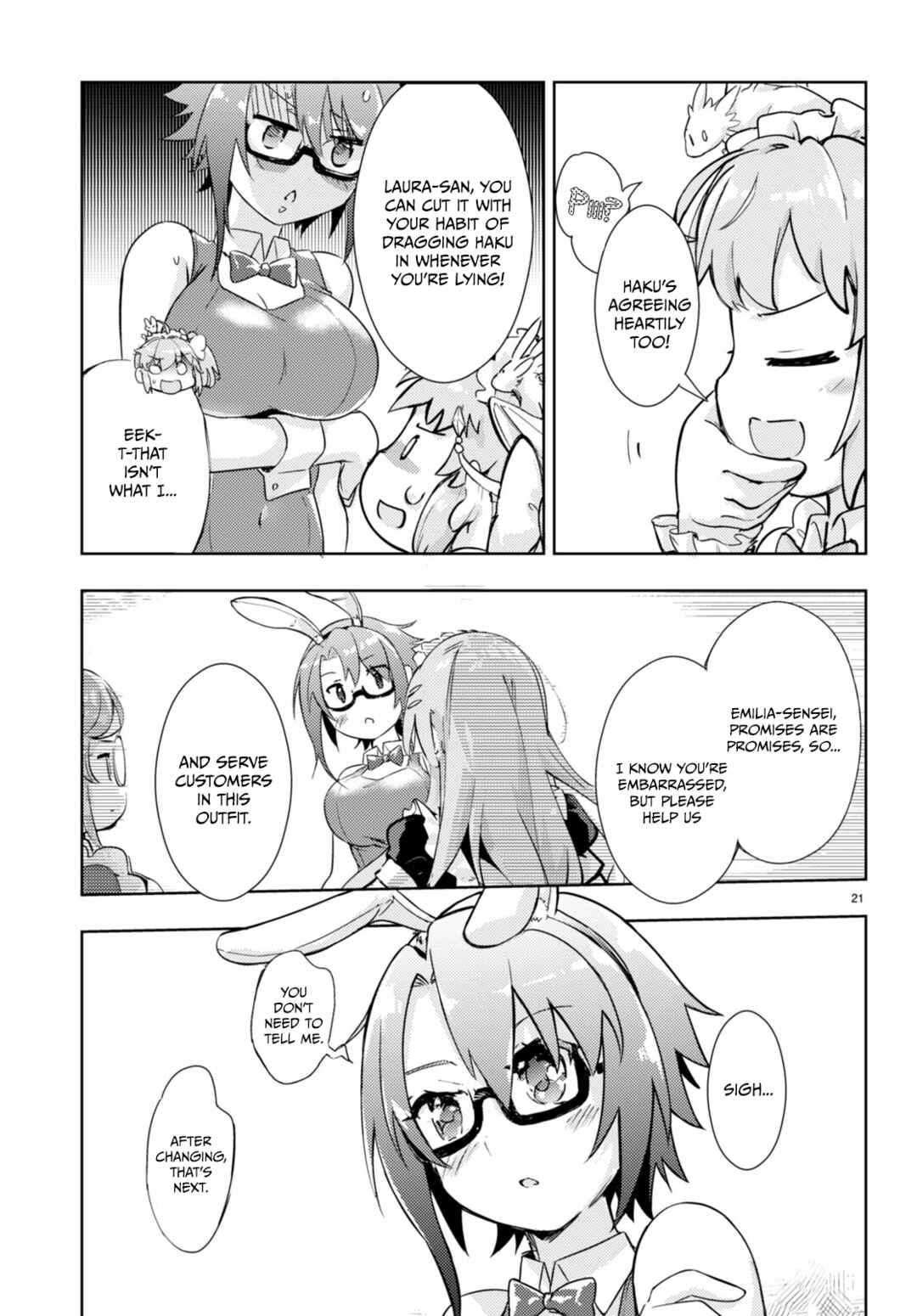Page 21 Chapter 58 Kenshi wo Mezashite Nyuugaku shita no ni Mahou Tekisei 9999 nan desu kedo!?
