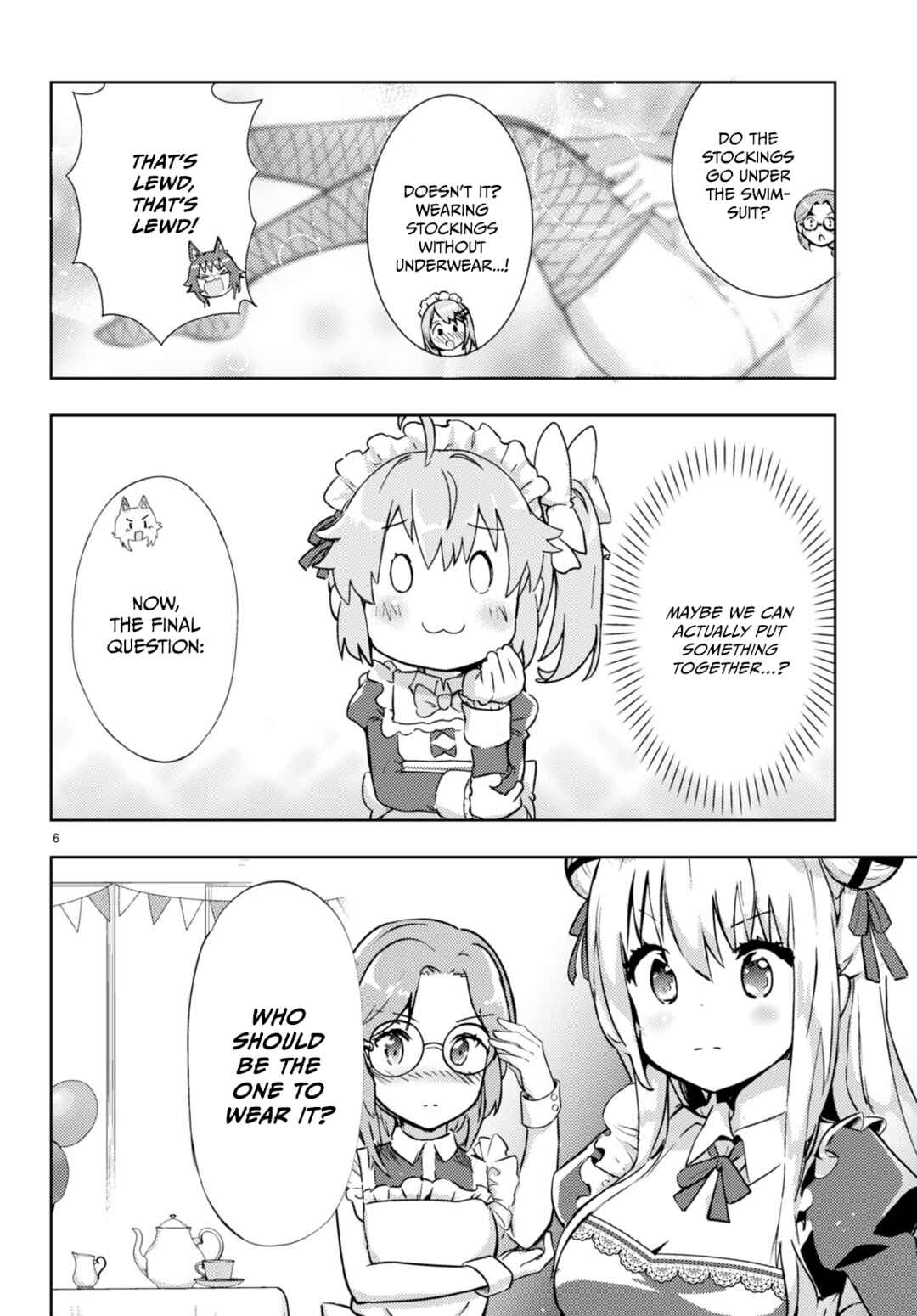 Page 6 Chapter 58 Kenshi wo Mezashite Nyuugaku shita no ni Mahou Tekisei 9999 nan desu kedo!?