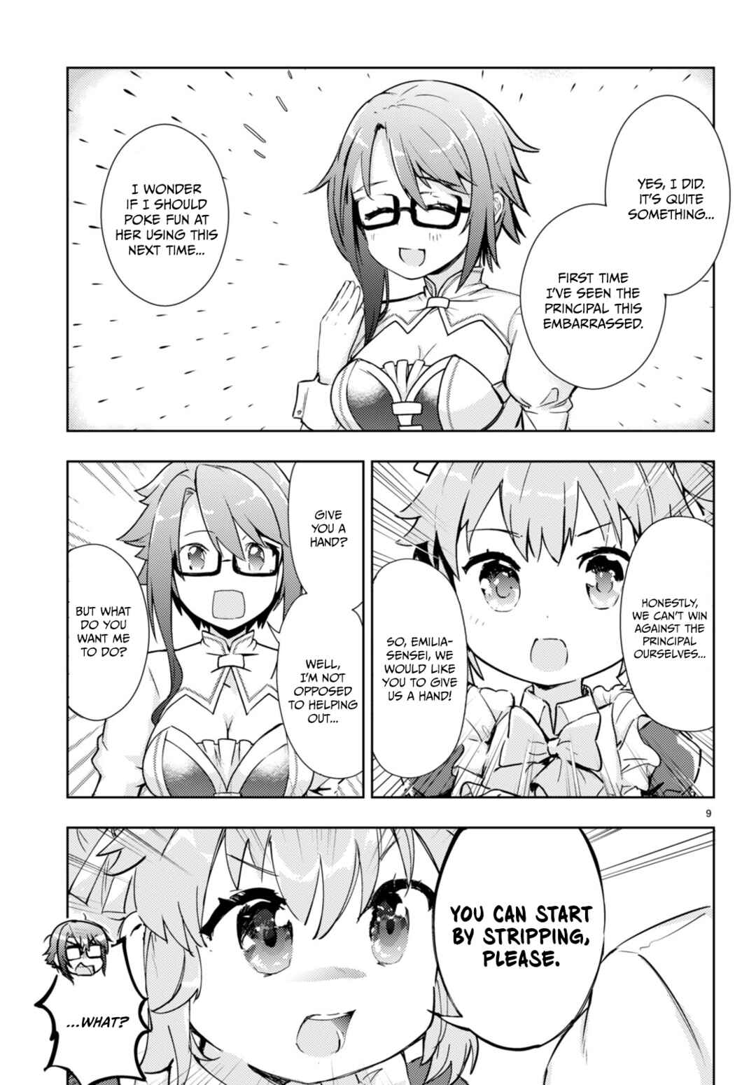 Page 9 Chapter 58 Kenshi wo Mezashite Nyuugaku shita no ni Mahou Tekisei 9999 nan desu kedo!?