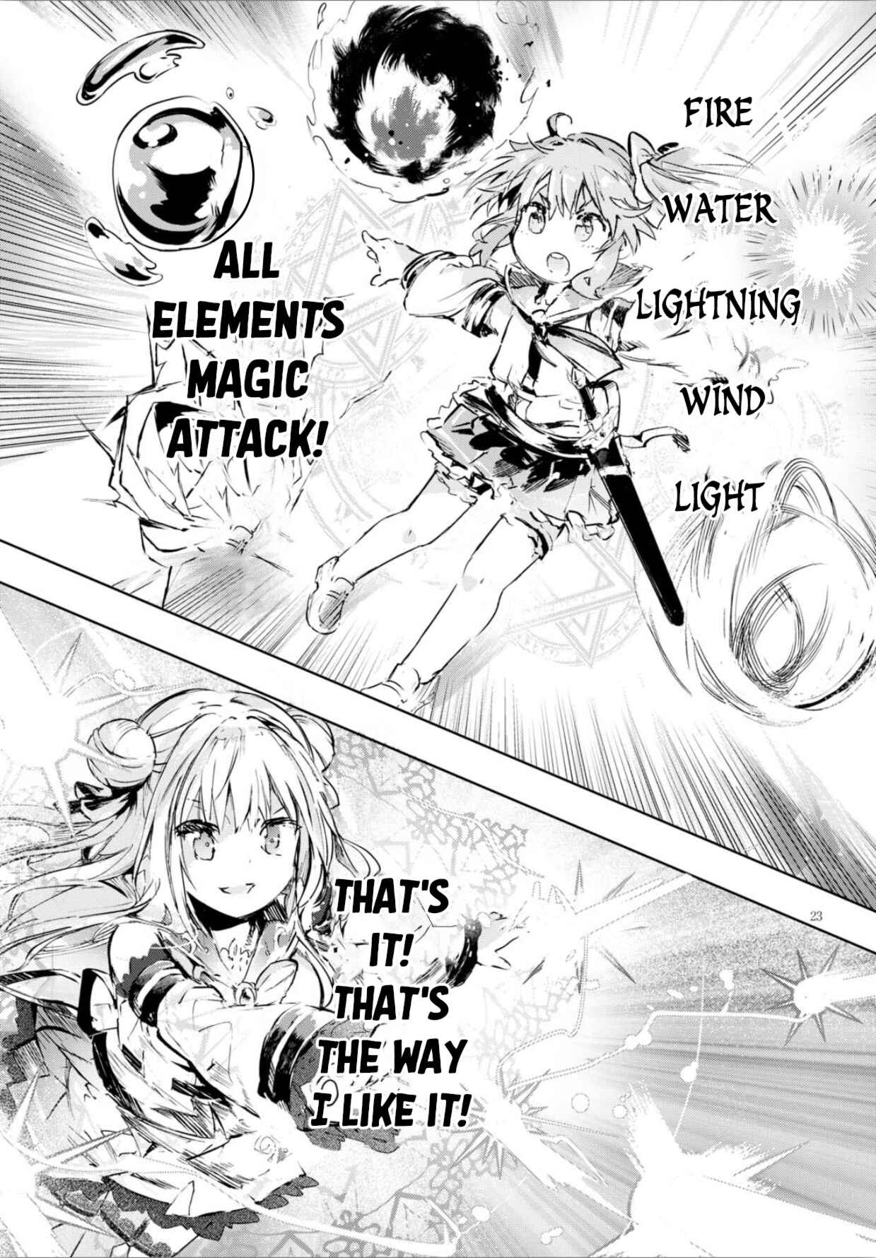 Page 24 Chapter 9 Kenshi wo Mezashite Nyuugaku shita no ni Mahou Tekisei 9999 nan desu kedo!?