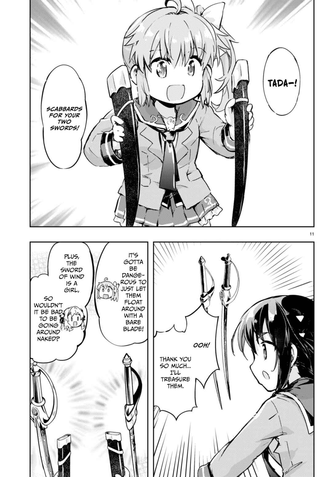 Page 11 Chapter 69 Kenshi wo Mezashite Nyuugaku shita no ni Mahou Tekisei 9999 nan desu kedo!?