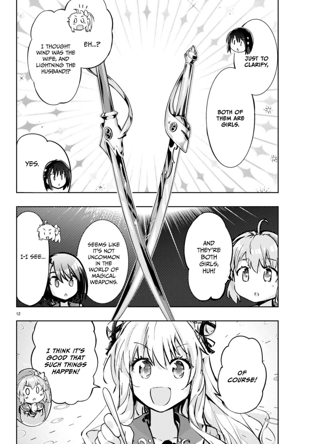 Page 12 Chapter 69 Kenshi wo Mezashite Nyuugaku shita no ni Mahou Tekisei 9999 nan desu kedo!?