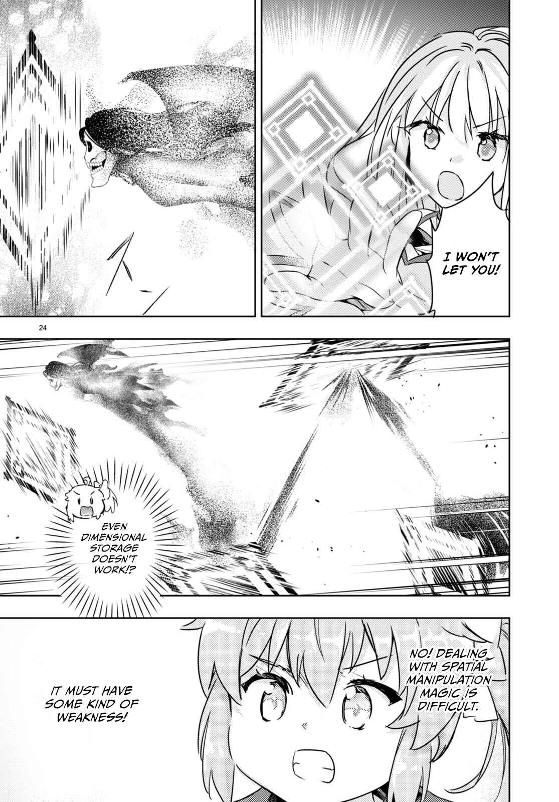 Page 23 Chapter 48 Kenshi wo Mezashite Nyuugaku shita no ni Mahou Tekisei 9999 nan desu kedo!?