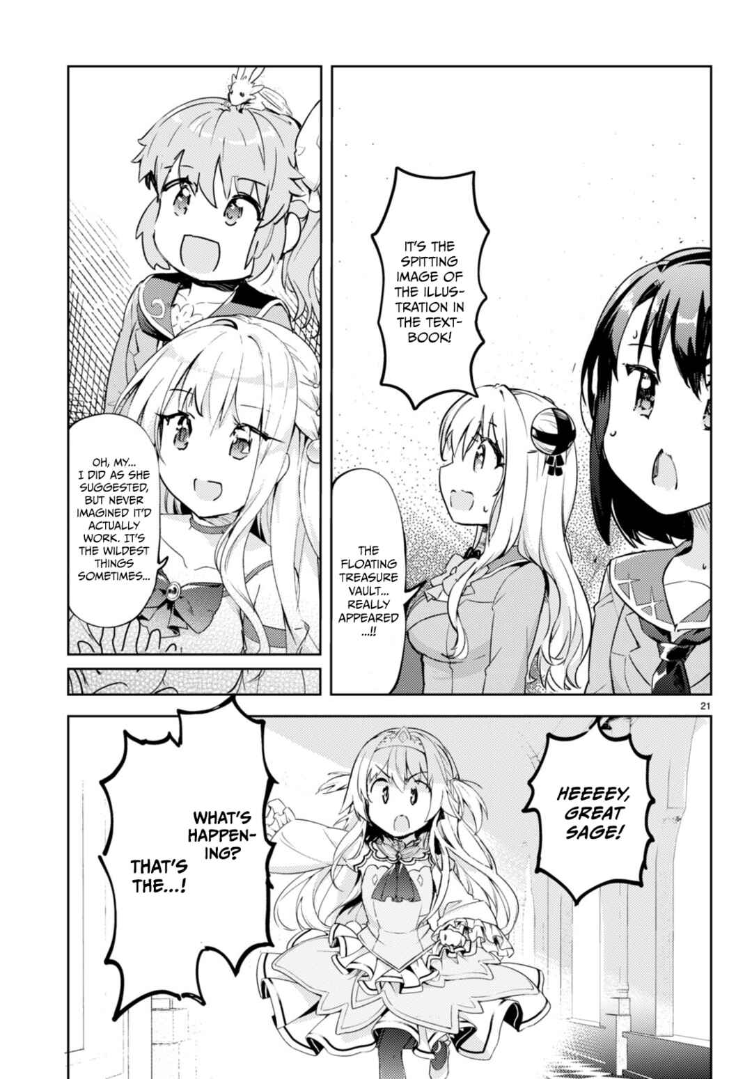 Page 21 Chapter 63 Kenshi wo Mezashite Nyuugaku shita no ni Mahou Tekisei 9999 nan desu kedo!?