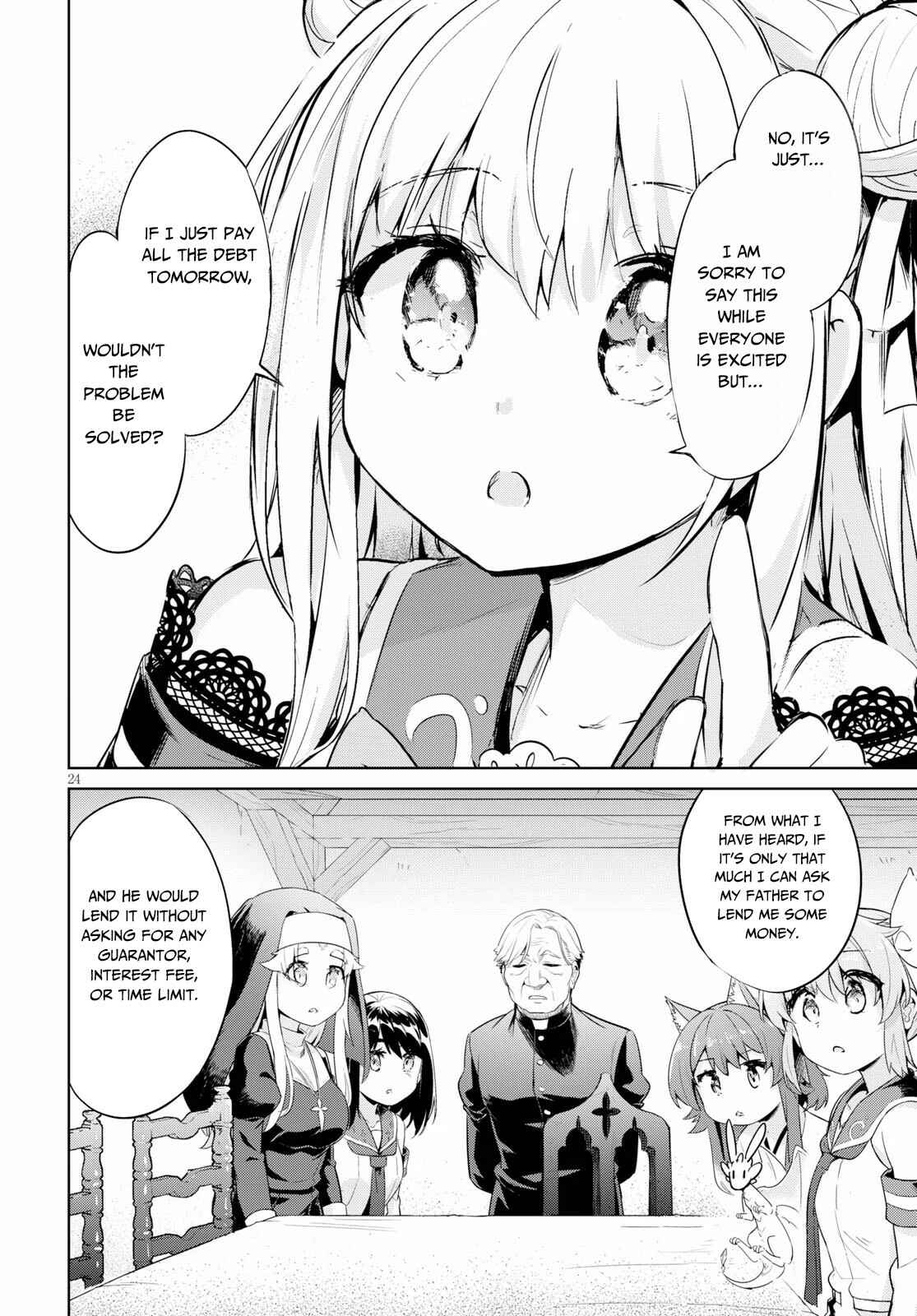 Page 25 Chapter 24 Kenshi wo Mezashite Nyuugaku shita no ni Mahou Tekisei 9999 nan desu kedo!?