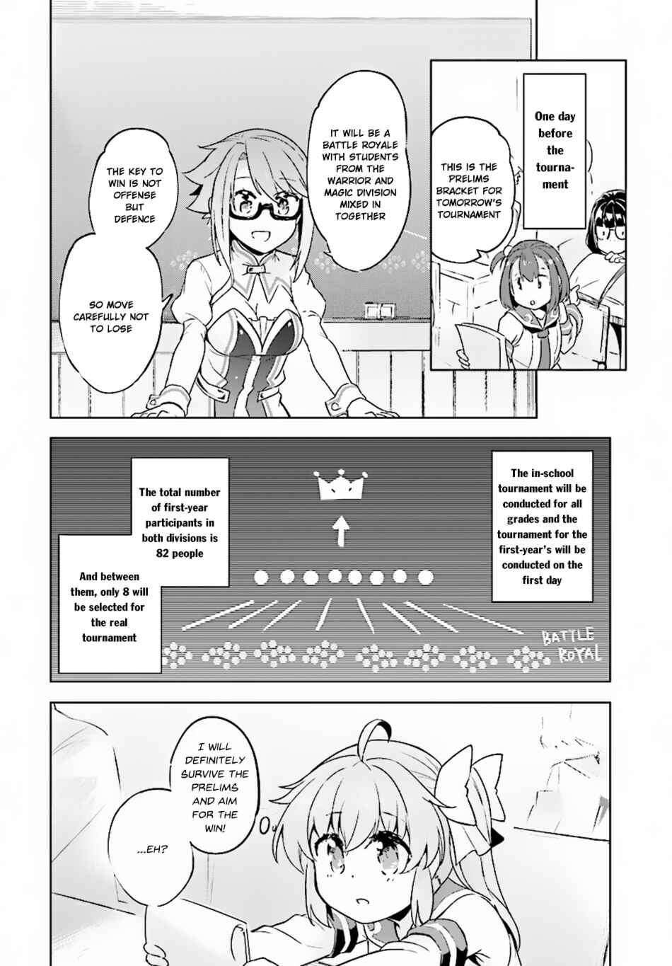 Page 14 Chapter 8 Kenshi wo Mezashite Nyuugaku shita no ni Mahou Tekisei 9999 nan desu kedo!?