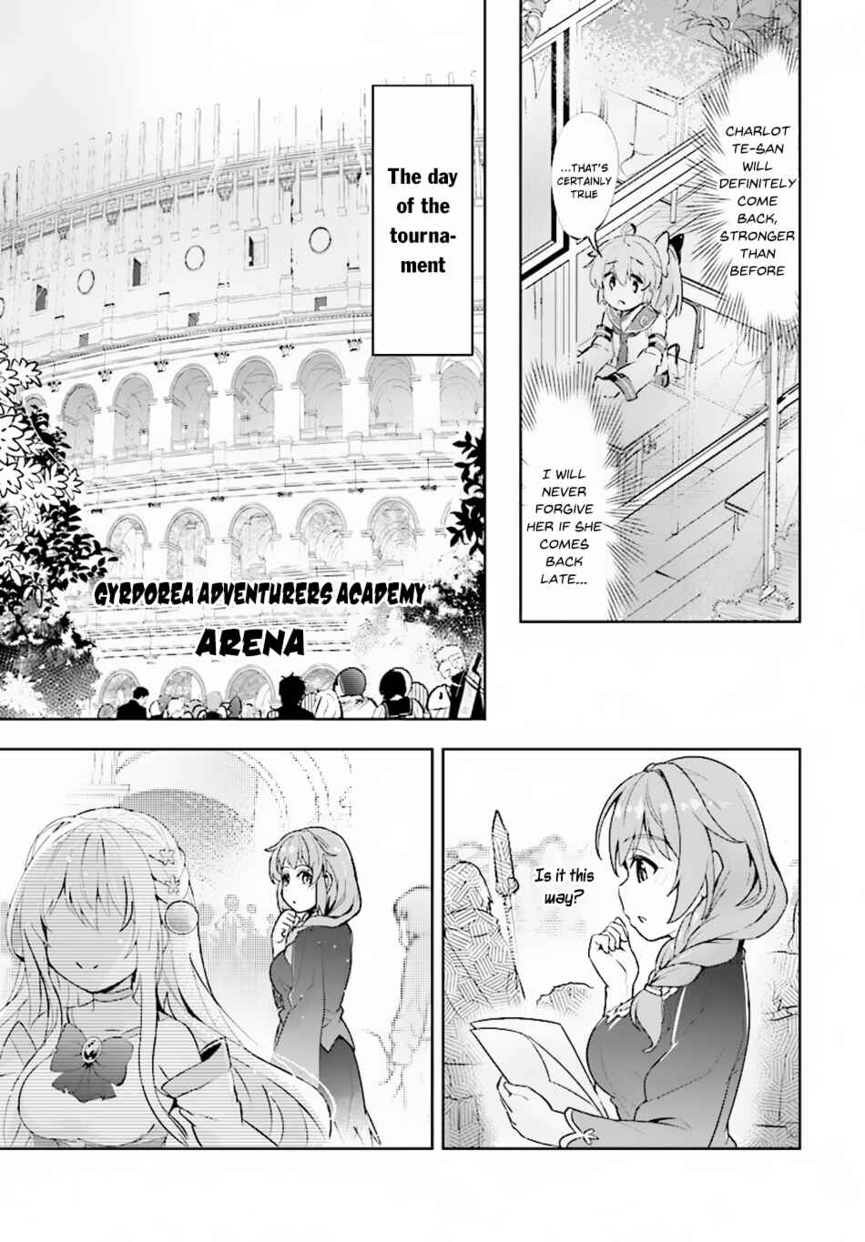 Page 17 Chapter 8 Kenshi wo Mezashite Nyuugaku shita no ni Mahou Tekisei 9999 nan desu kedo!?
