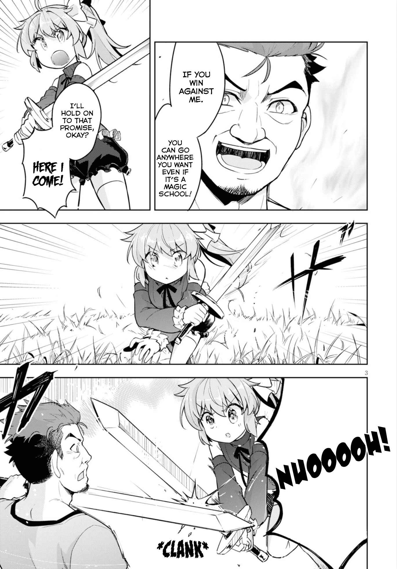 Page 4 Chapter 12 Kenshi wo Mezashite Nyuugaku shita no ni Mahou Tekisei 9999 nan desu kedo!?