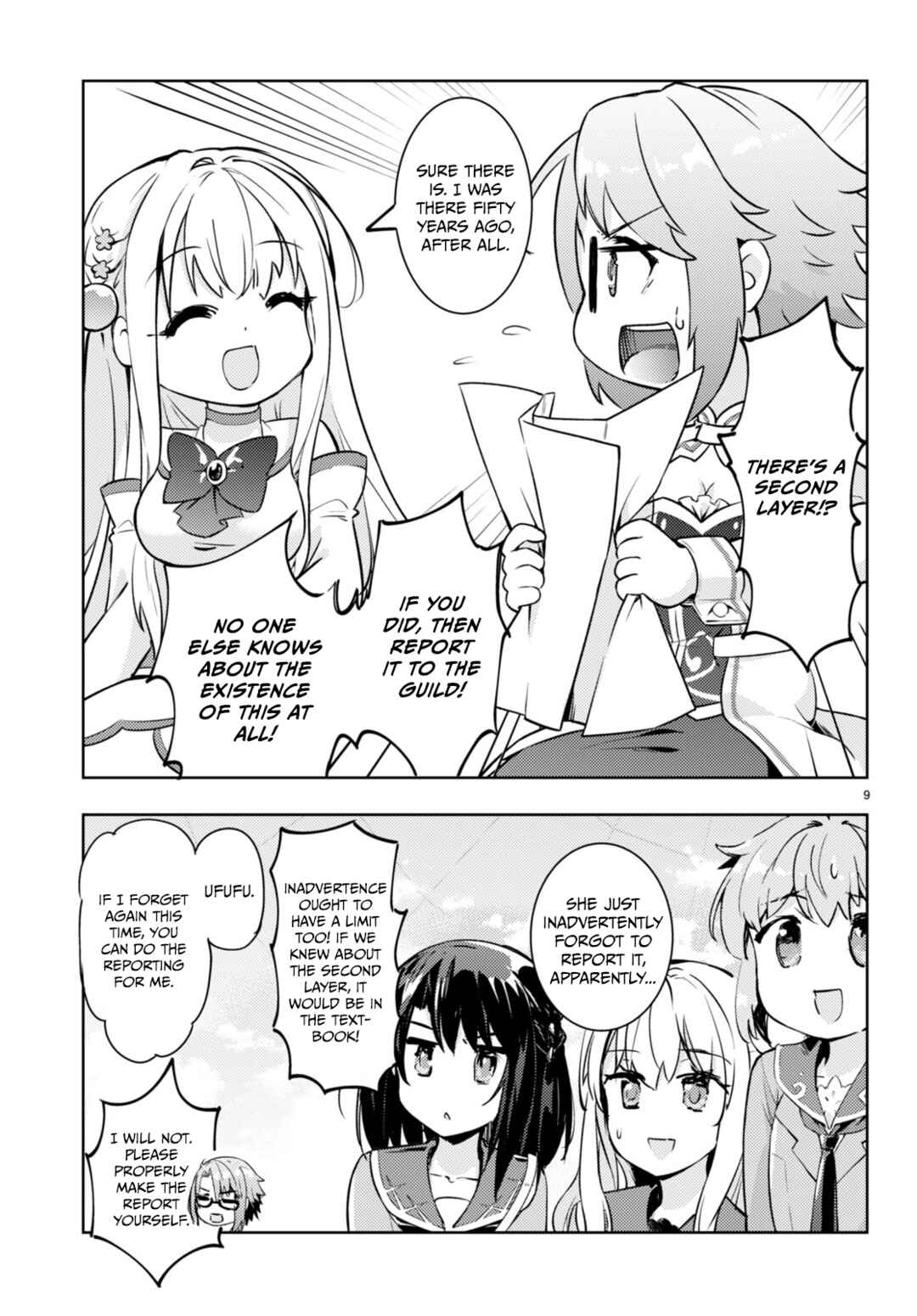 Page 9 Chapter 64 Kenshi wo Mezashite Nyuugaku shita no ni Mahou Tekisei 9999 nan desu kedo!?