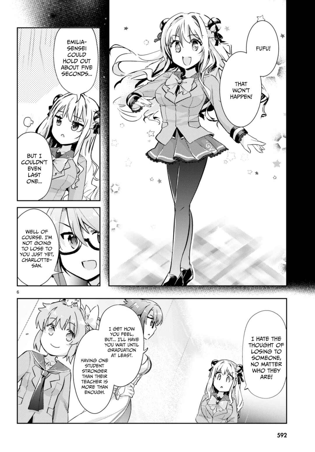 Page 6 Chapter 65 Kenshi wo Mezashite Nyuugaku shita no ni Mahou Tekisei 9999 nan desu kedo!?