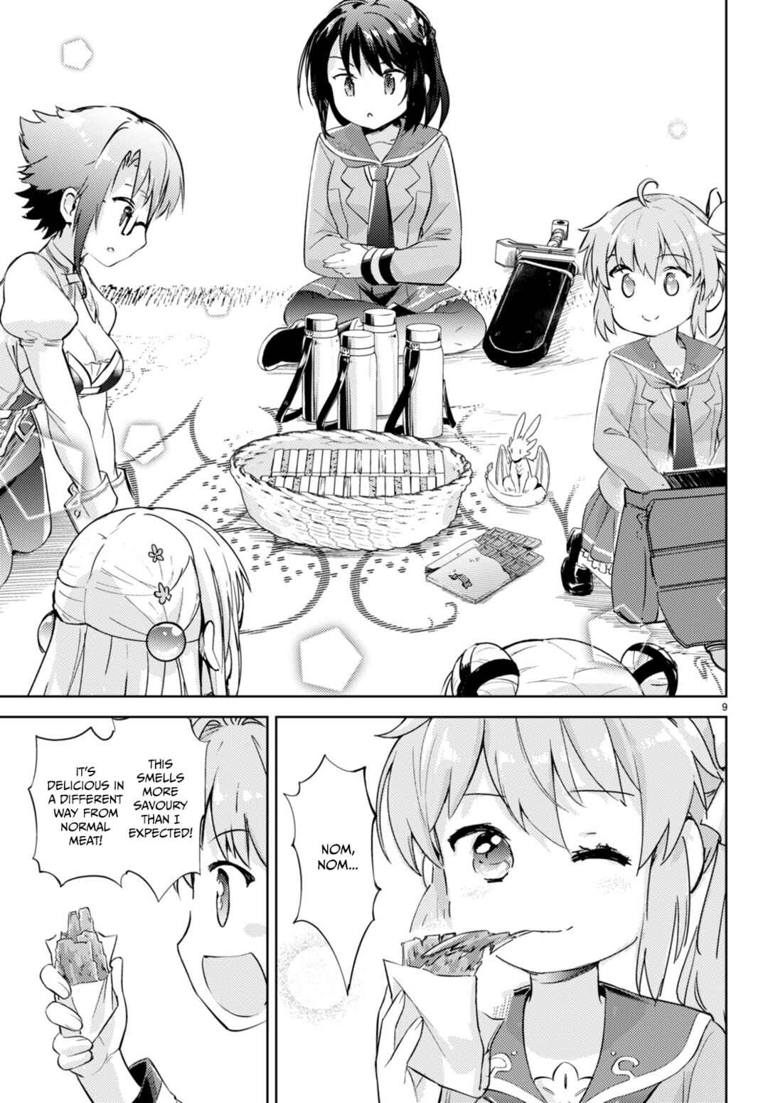 Page 9 Chapter 65 Kenshi wo Mezashite Nyuugaku shita no ni Mahou Tekisei 9999 nan desu kedo!?