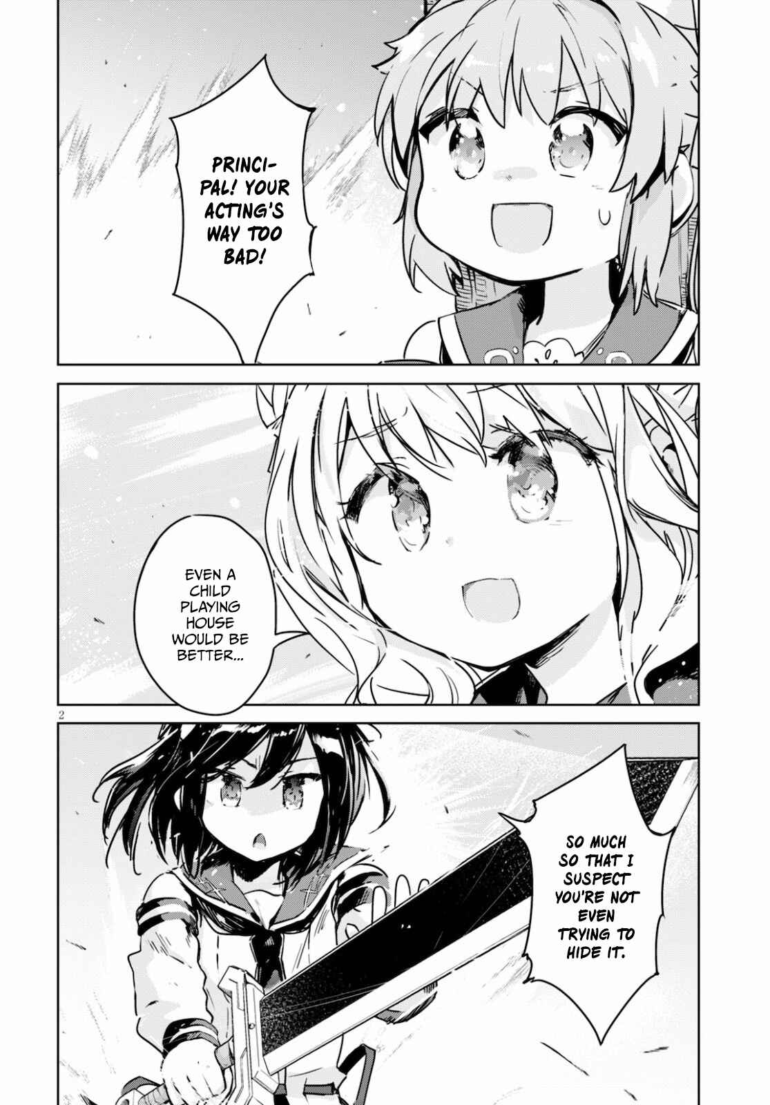 Page 2 Chapter 34 Kenshi wo Mezashite Nyuugaku shita no ni Mahou Tekisei 9999 nan desu kedo!?
