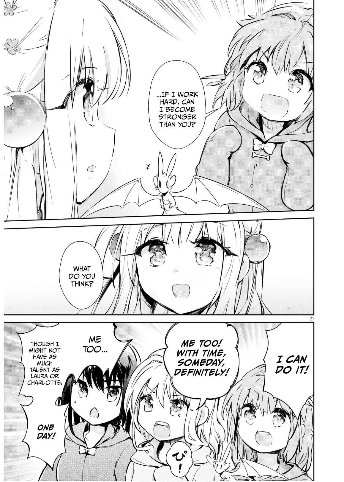 Page 27 Chapter 36 Kenshi wo Mezashite Nyuugaku shita no ni Mahou Tekisei 9999 nan desu kedo!?