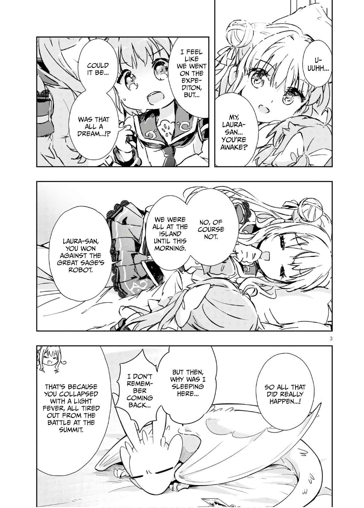 Page 3 Chapter 36 Kenshi wo Mezashite Nyuugaku shita no ni Mahou Tekisei 9999 nan desu kedo!?