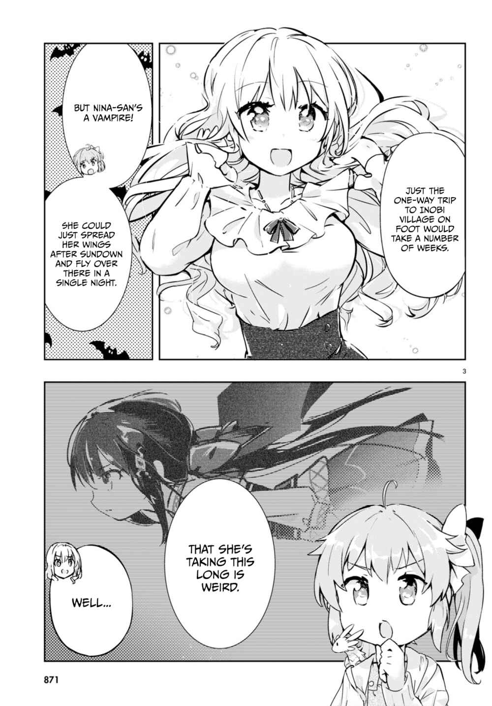 Page 3 Chapter 54 Kenshi wo Mezashite Nyuugaku shita no ni Mahou Tekisei 9999 nan desu kedo!?