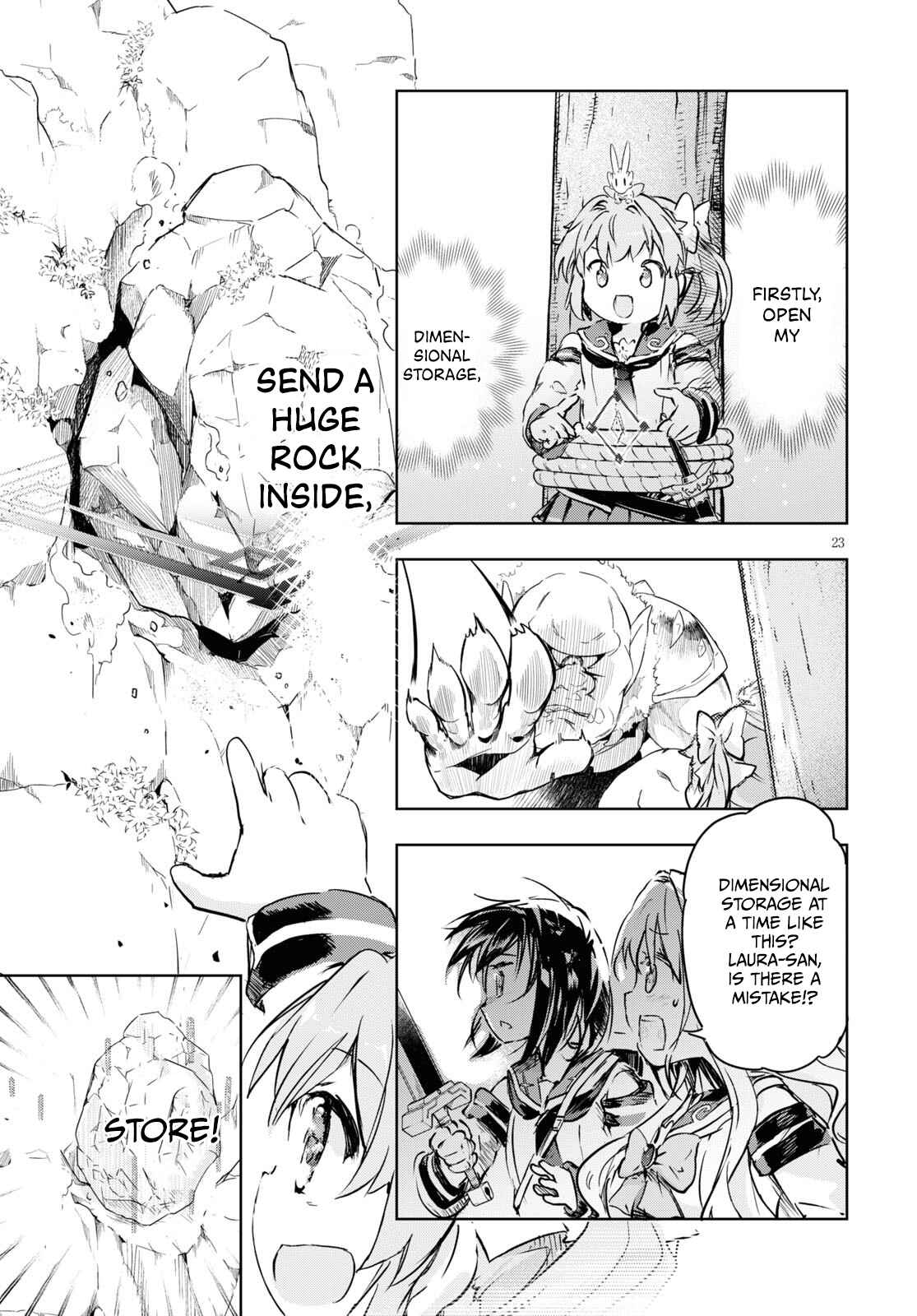 Page 24 Chapter 33 Kenshi wo Mezashite Nyuugaku shita no ni Mahou Tekisei 9999 nan desu kedo!?