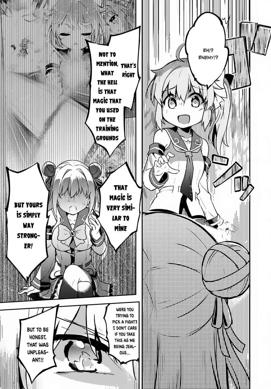 Page 10 Chapter 3 Kenshi wo Mezashite Nyuugaku shita no ni Mahou Tekisei 9999 nan desu kedo!?