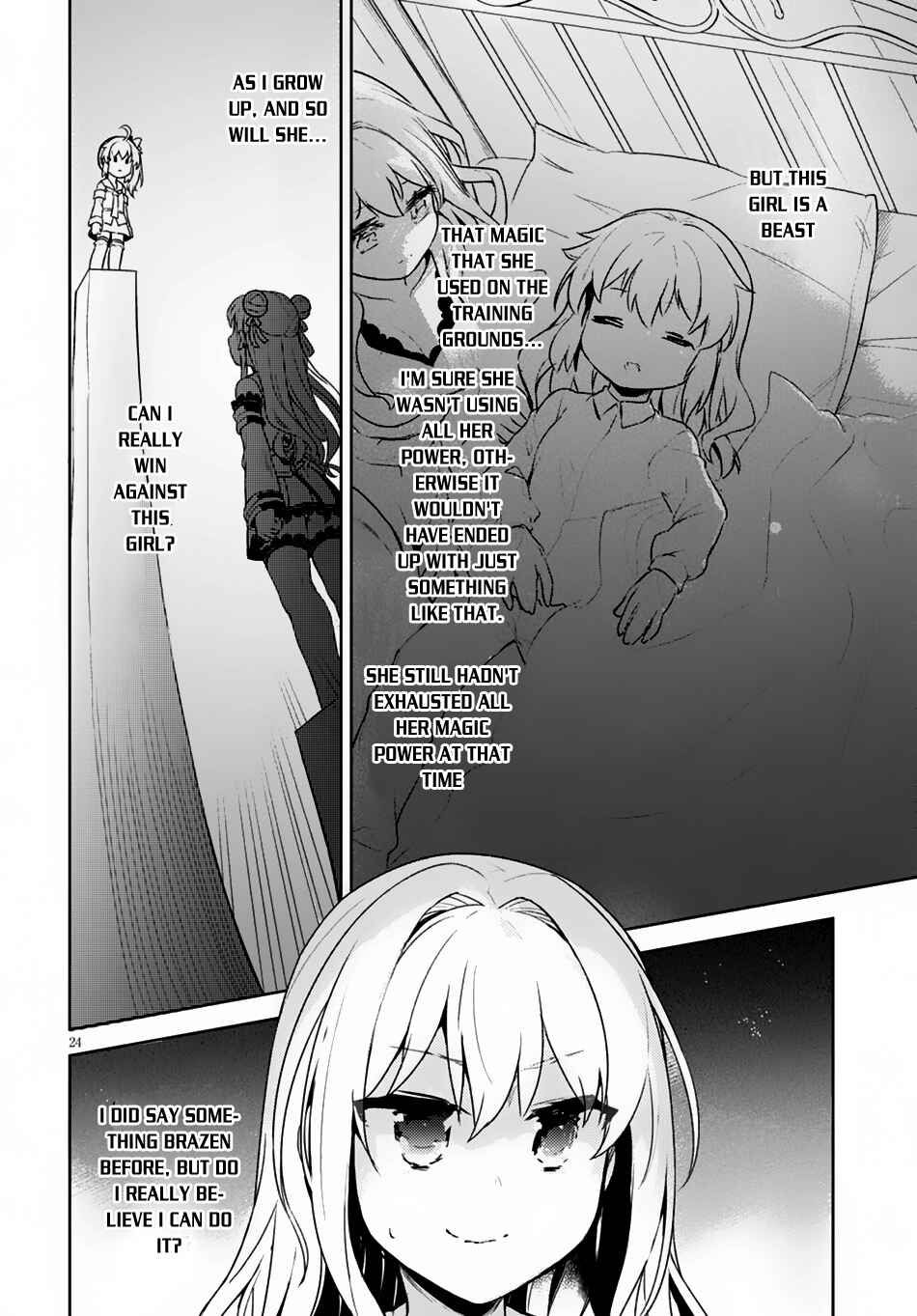 Page 25 Chapter 3 Kenshi wo Mezashite Nyuugaku shita no ni Mahou Tekisei 9999 nan desu kedo!?