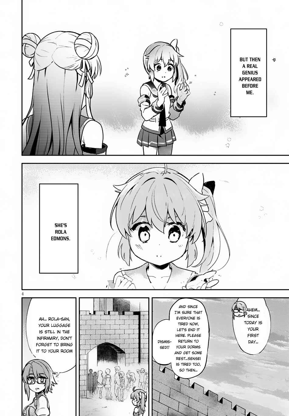 Page 5 Chapter 3 Kenshi wo Mezashite Nyuugaku shita no ni Mahou Tekisei 9999 nan desu kedo!?