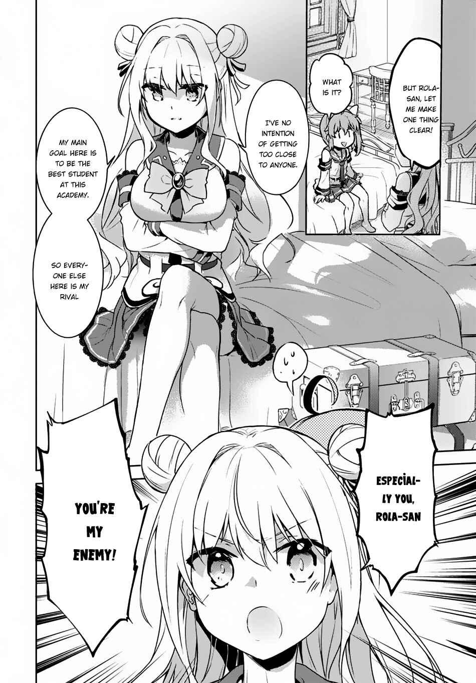 Page 9 Chapter 3 Kenshi wo Mezashite Nyuugaku shita no ni Mahou Tekisei 9999 nan desu kedo!?