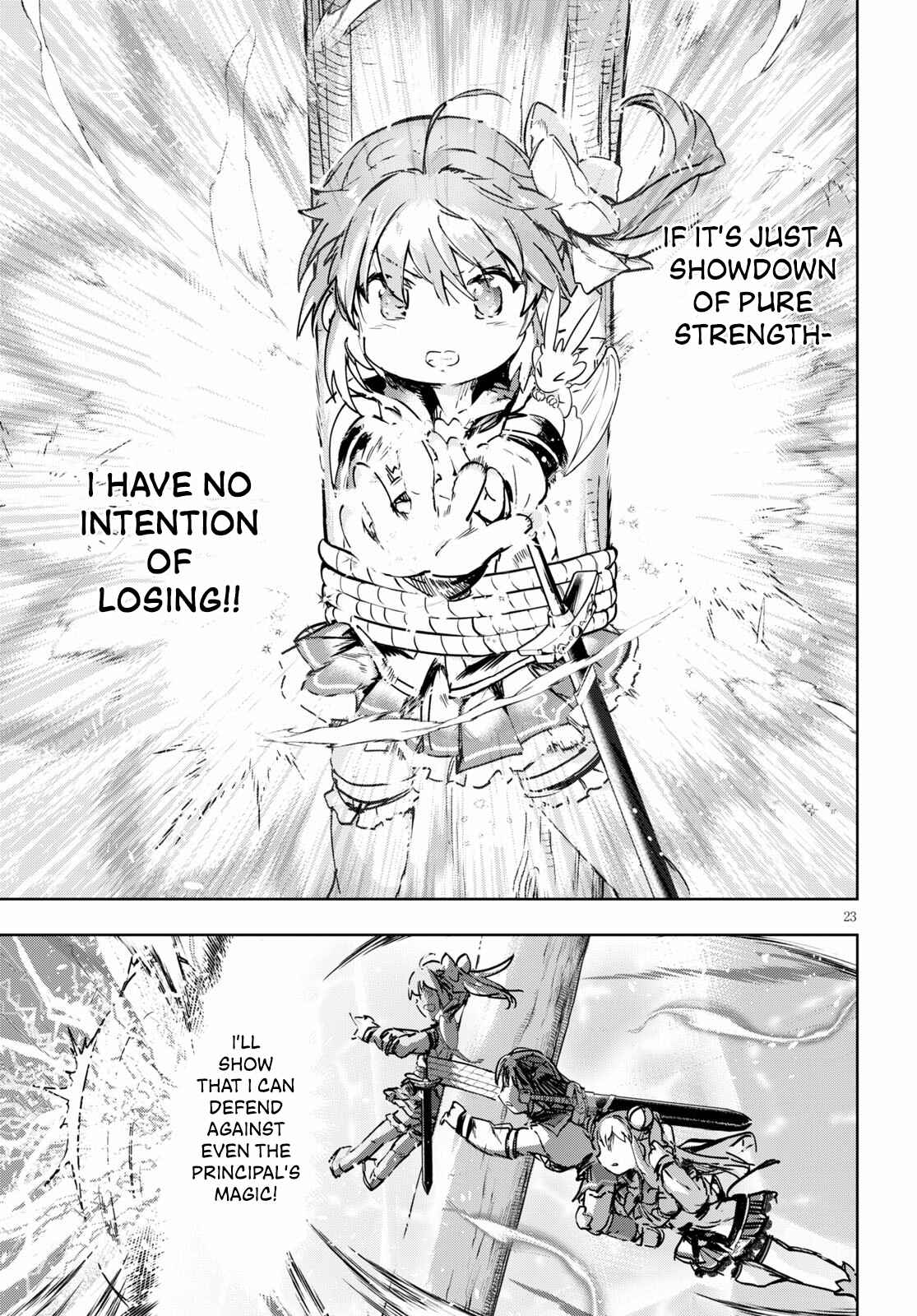 Page 23 Chapter 32 Kenshi wo Mezashite Nyuugaku shita no ni Mahou Tekisei 9999 nan desu kedo!?