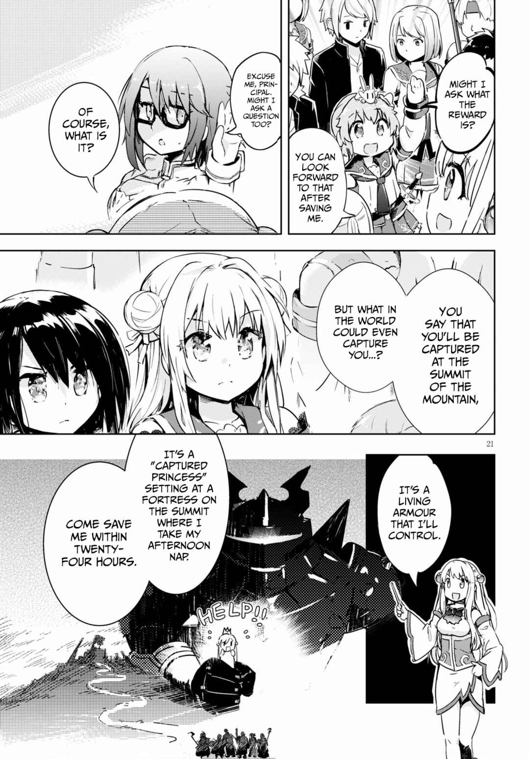 Page 22 Chapter 30 Kenshi wo Mezashite Nyuugaku shita no ni Mahou Tekisei 9999 nan desu kedo!?