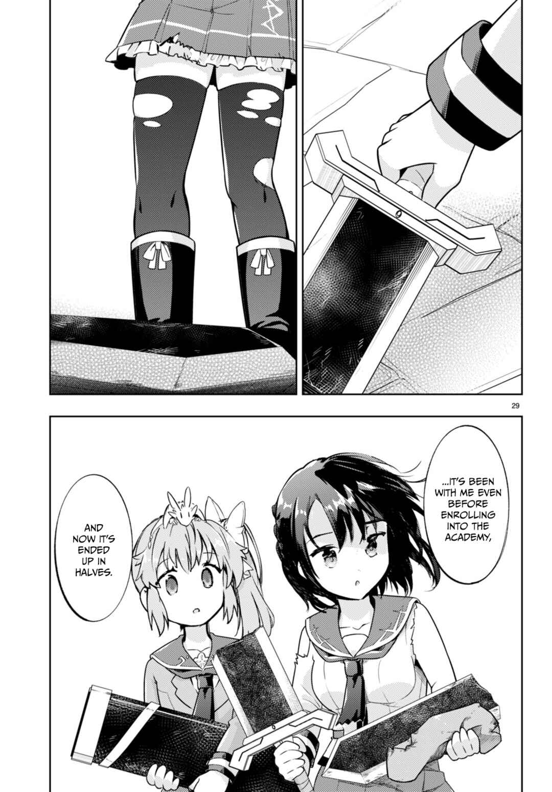 Page 28 Chapter 66 Kenshi wo Mezashite Nyuugaku shita no ni Mahou Tekisei 9999 nan desu kedo!?