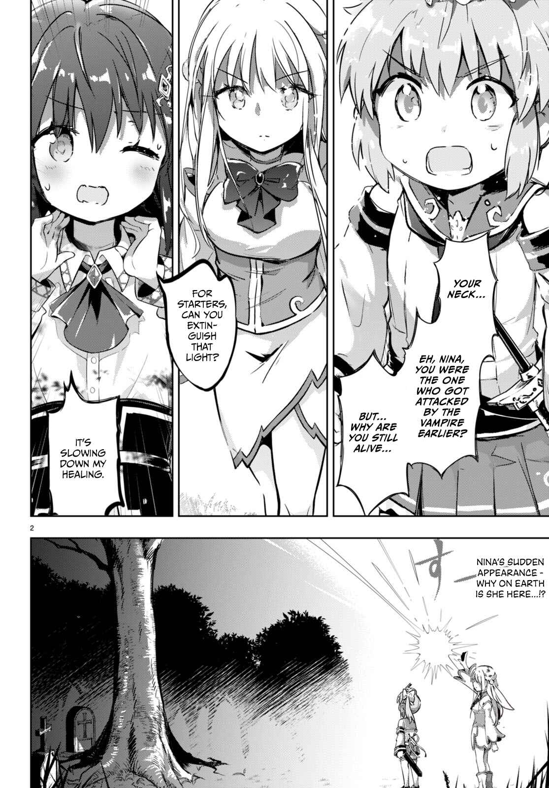 Page 2 Chapter 49 Kenshi wo Mezashite Nyuugaku shita no ni Mahou Tekisei 9999 nan desu kedo!?