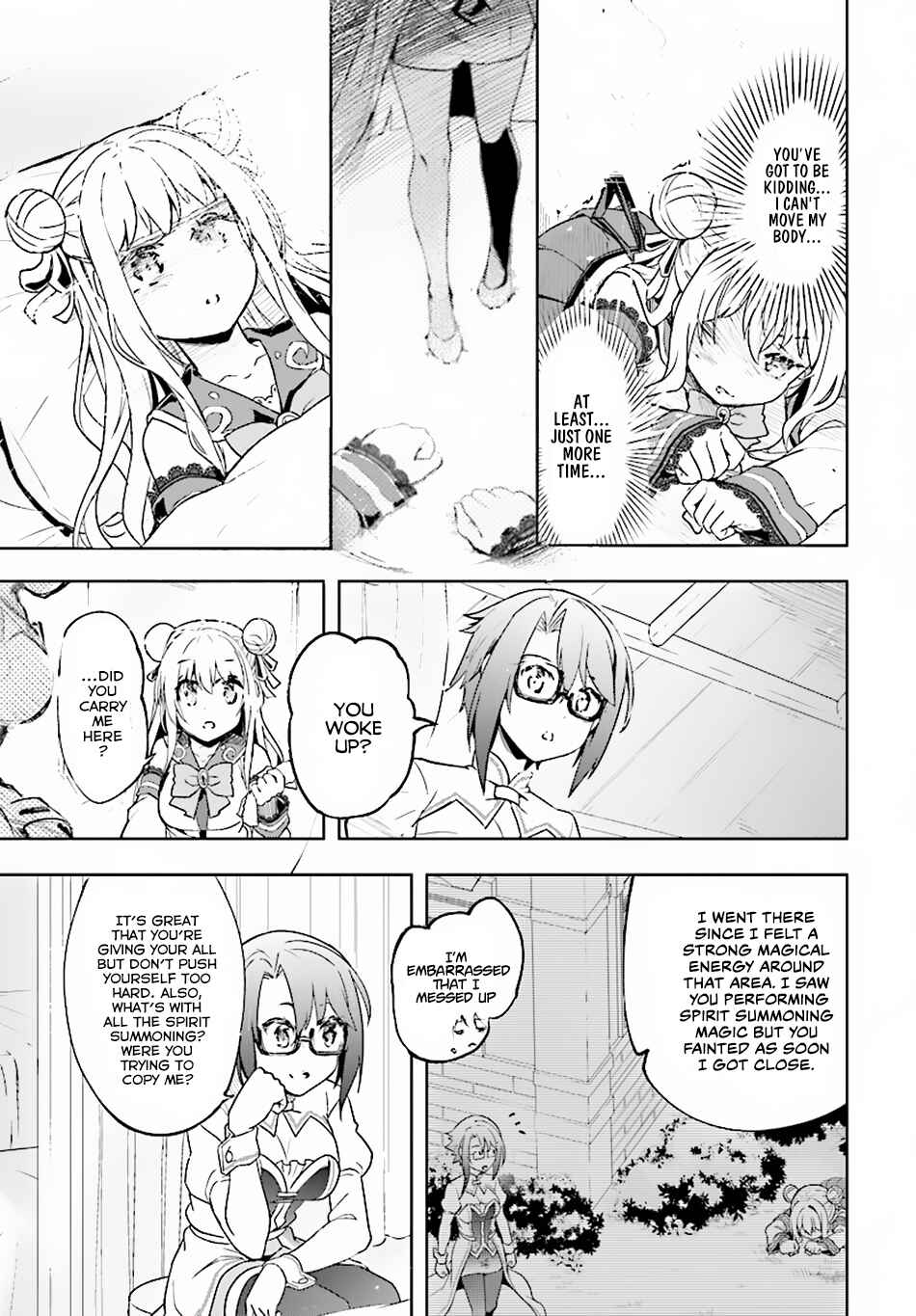Page 16 Chapter 6 Kenshi wo Mezashite Nyuugaku shita no ni Mahou Tekisei 9999 nan desu kedo!?