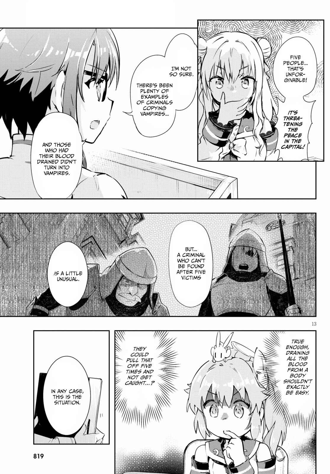 Page 12 Chapter 45 Kenshi wo Mezashite Nyuugaku shita no ni Mahou Tekisei 9999 nan desu kedo!?