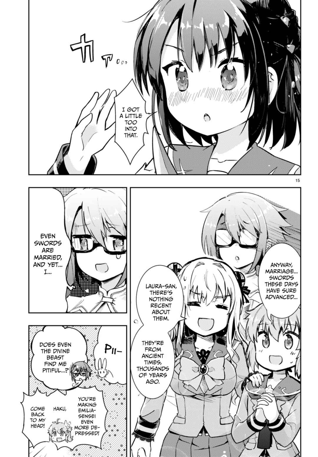 Page 16 Chapter 67 Kenshi wo Mezashite Nyuugaku shita no ni Mahou Tekisei 9999 nan desu kedo!?