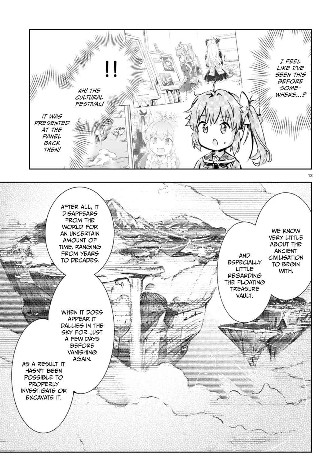Page 13 Chapter 61 Kenshi wo Mezashite Nyuugaku shita no ni Mahou Tekisei 9999 nan desu kedo!?